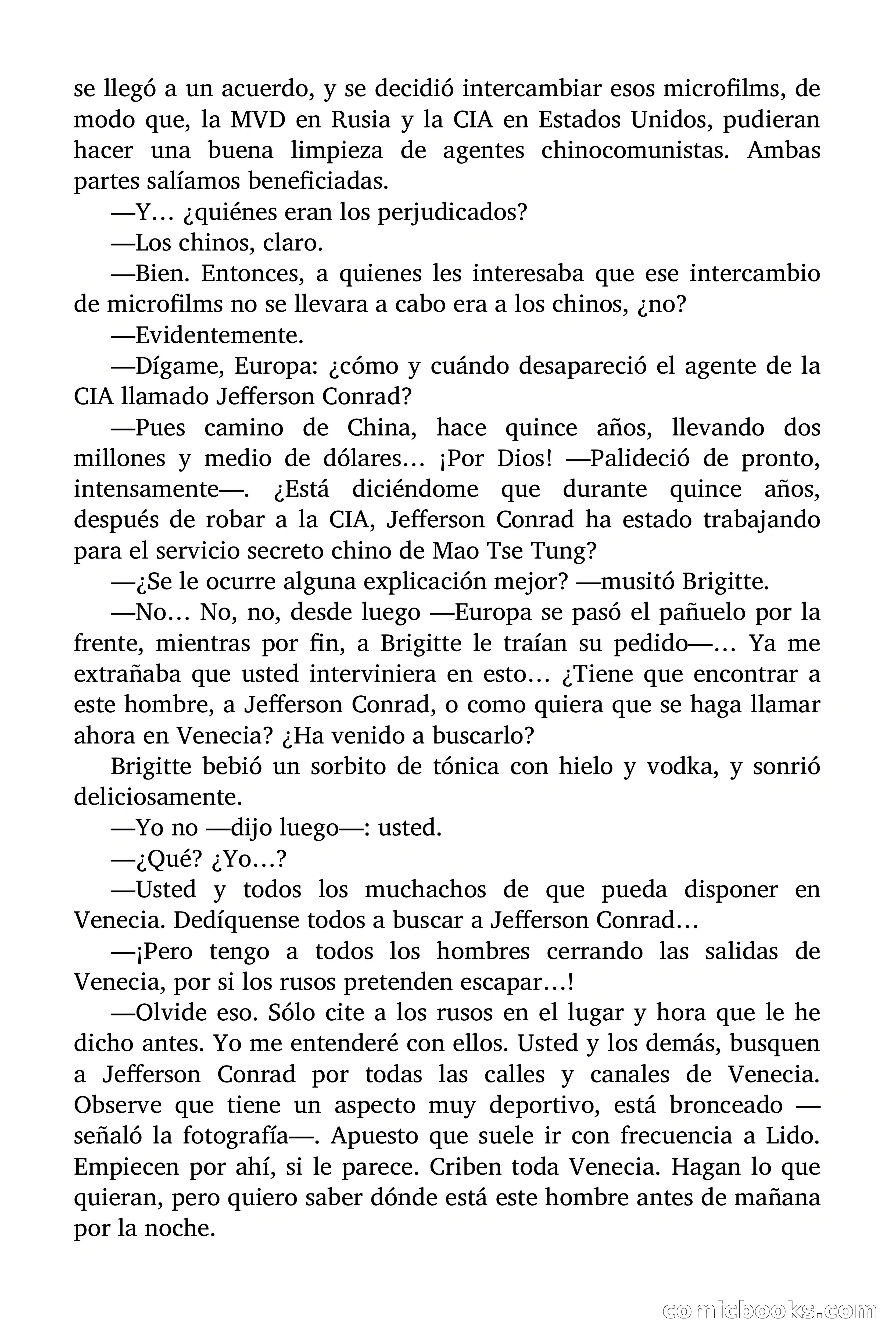 Brigitte en Acción: En Venecia se muere dulcemente — page 23 of 92