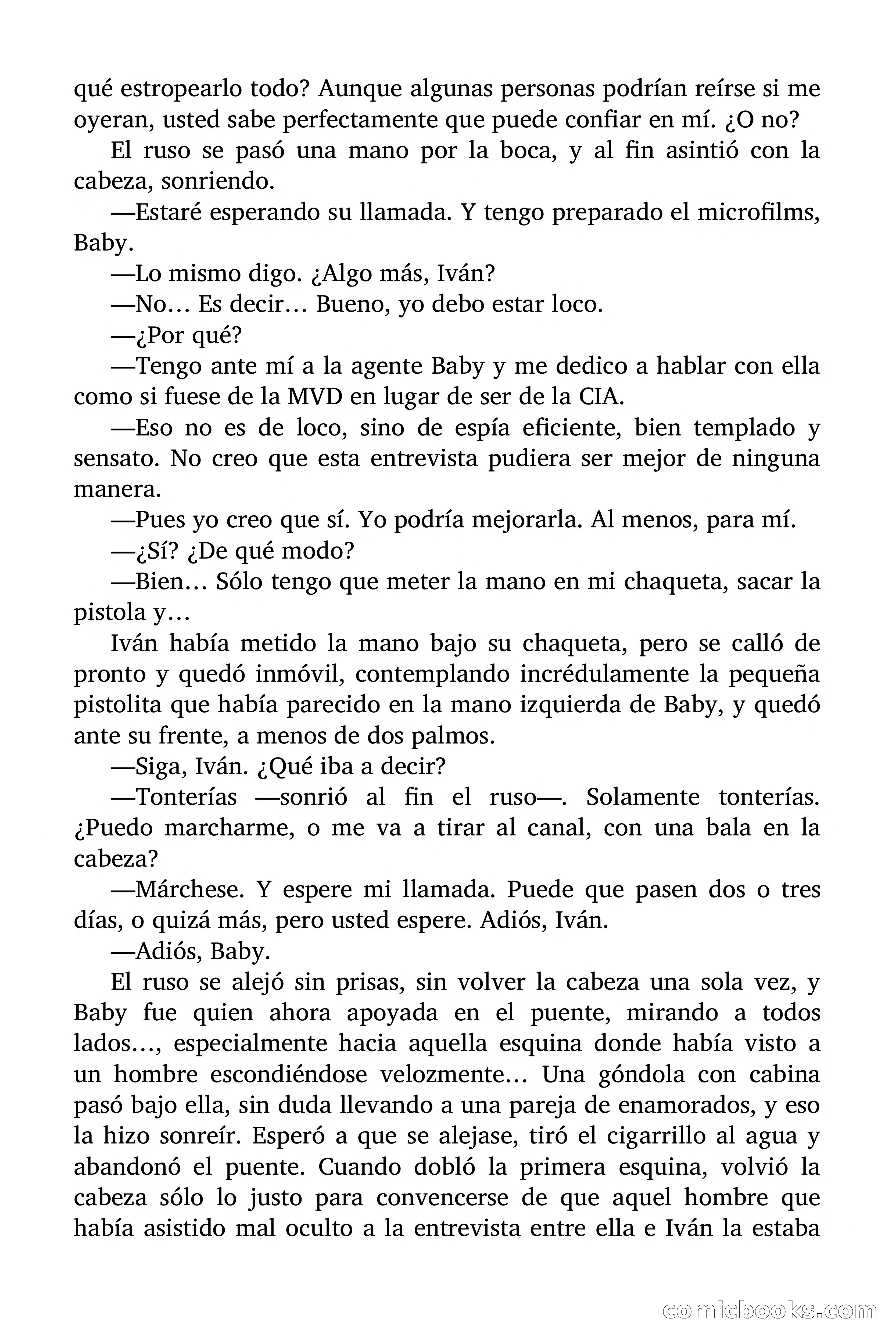 Brigitte en Acción: En Venecia se muere dulcemente — page 31 of 92