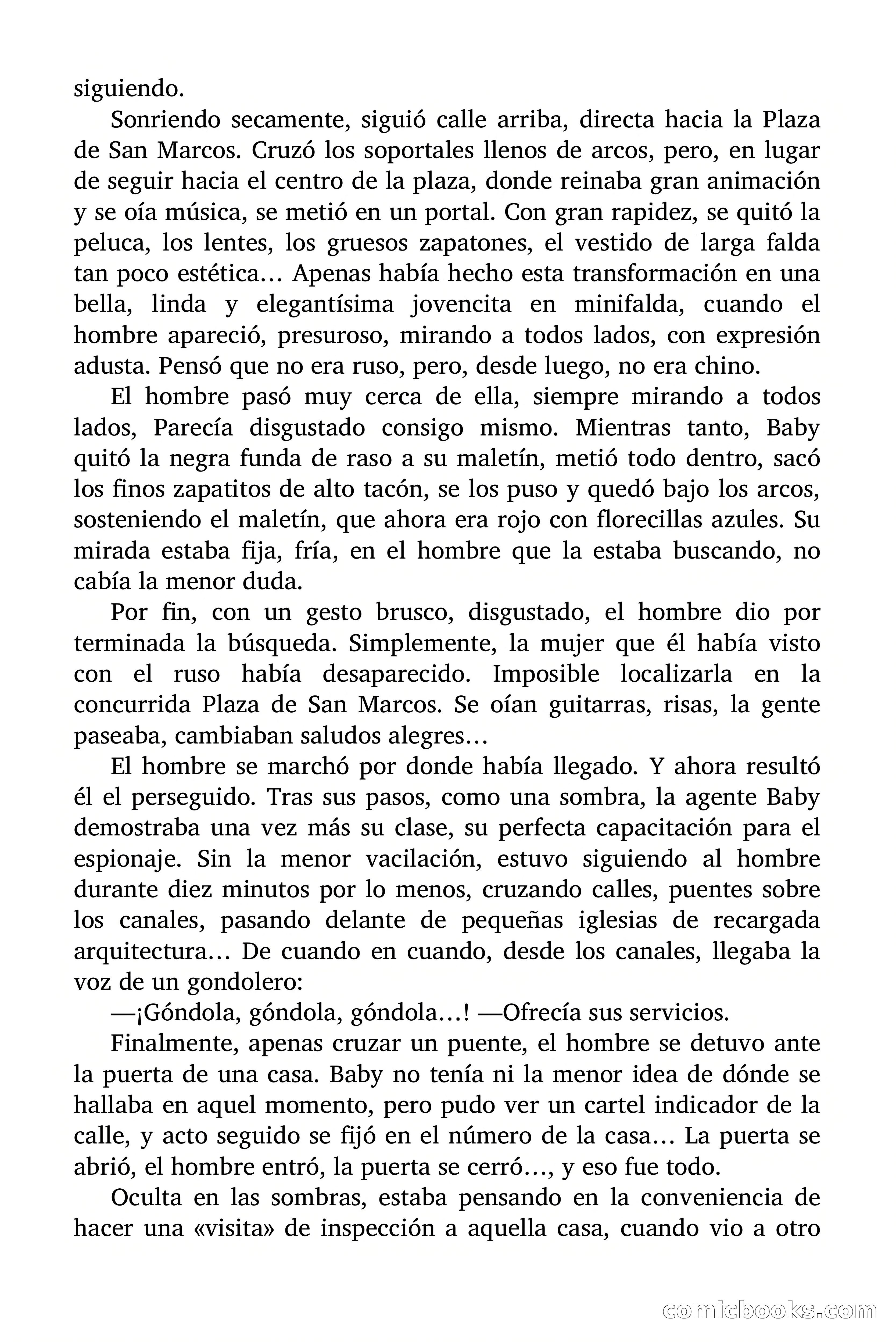 Brigitte en Acción: En Venecia se muere dulcemente — page 32 of 92