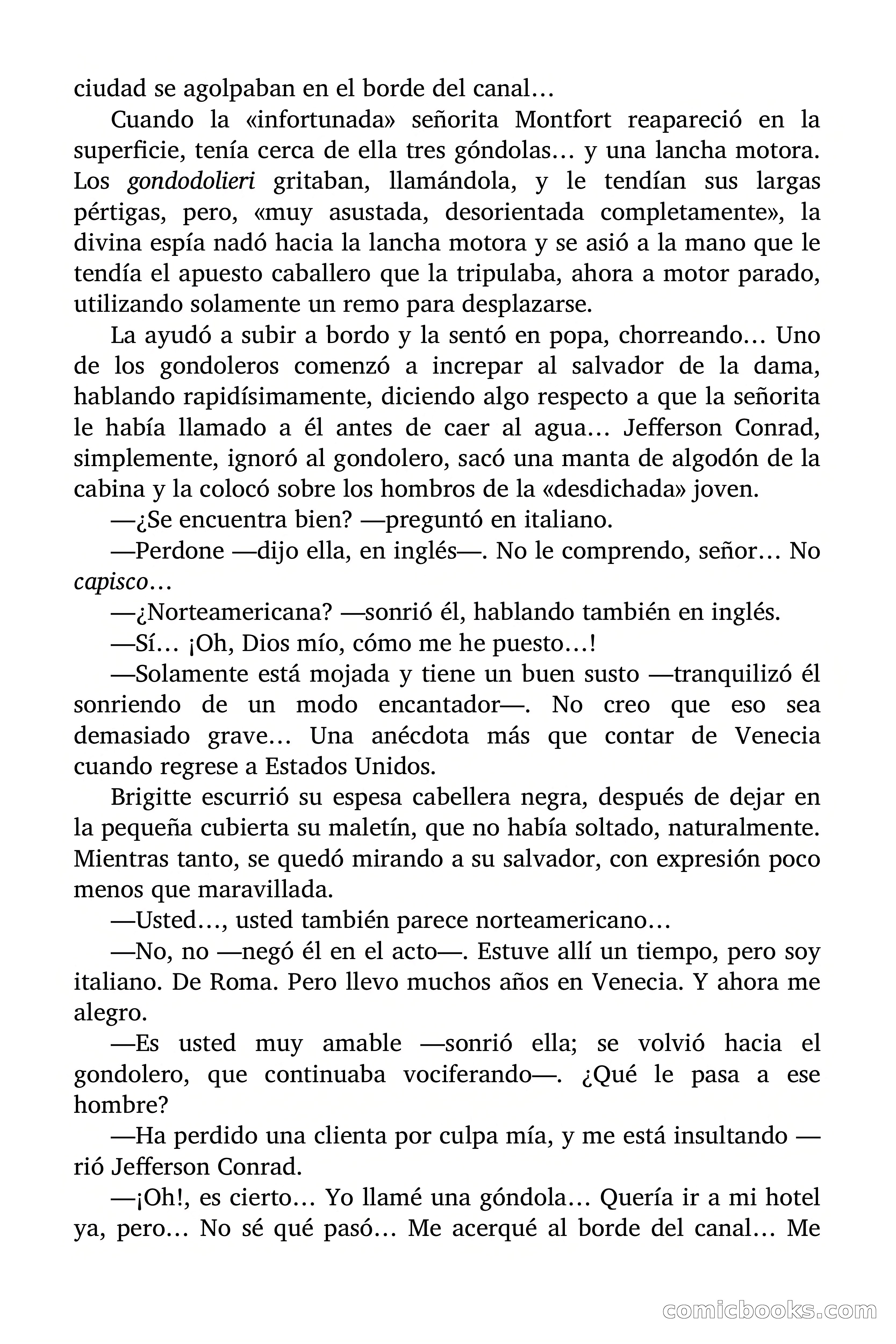 Brigitte en Acción: En Venecia se muere dulcemente — page 34 of 92