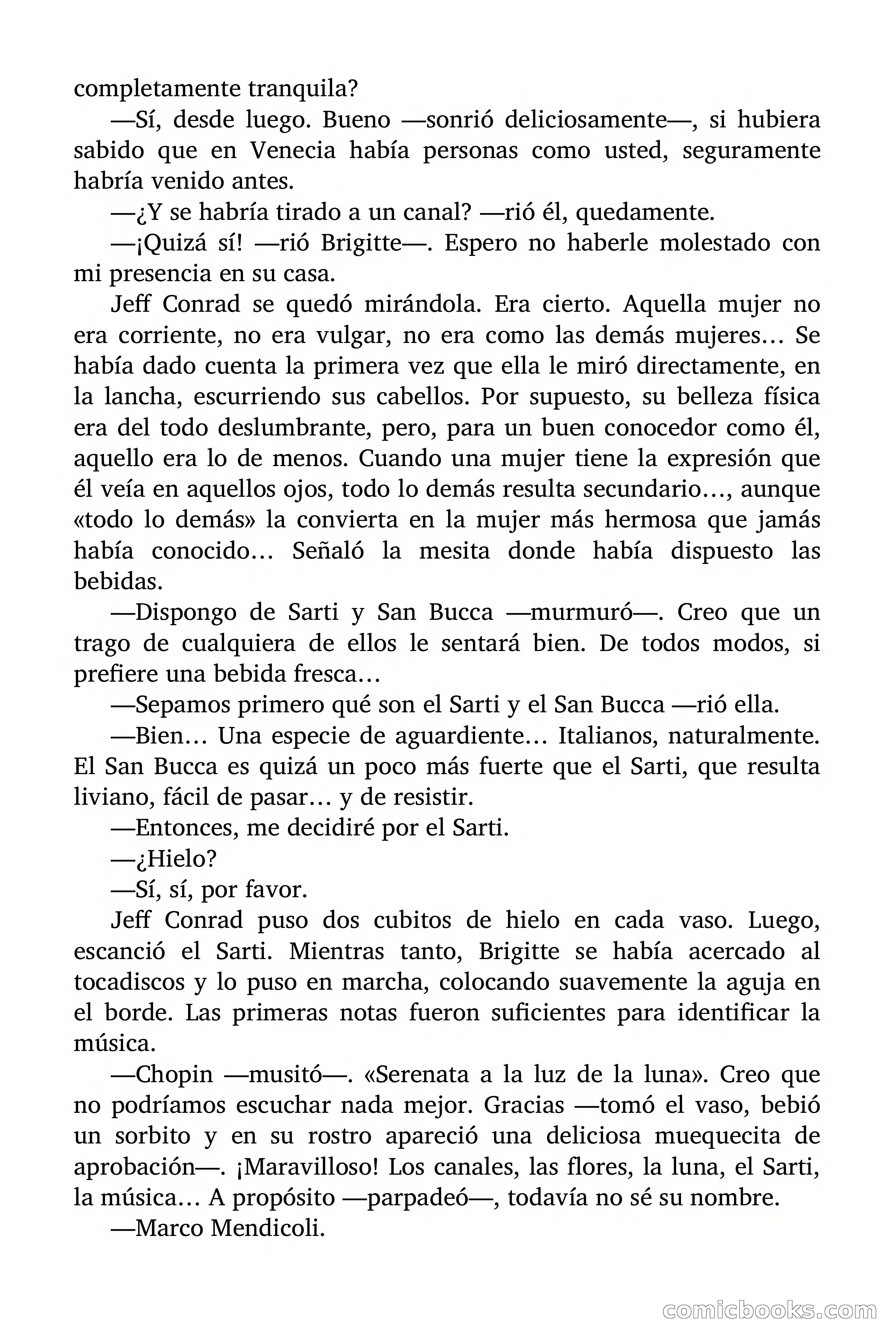 Brigitte en Acción: En Venecia se muere dulcemente — page 37 of 92