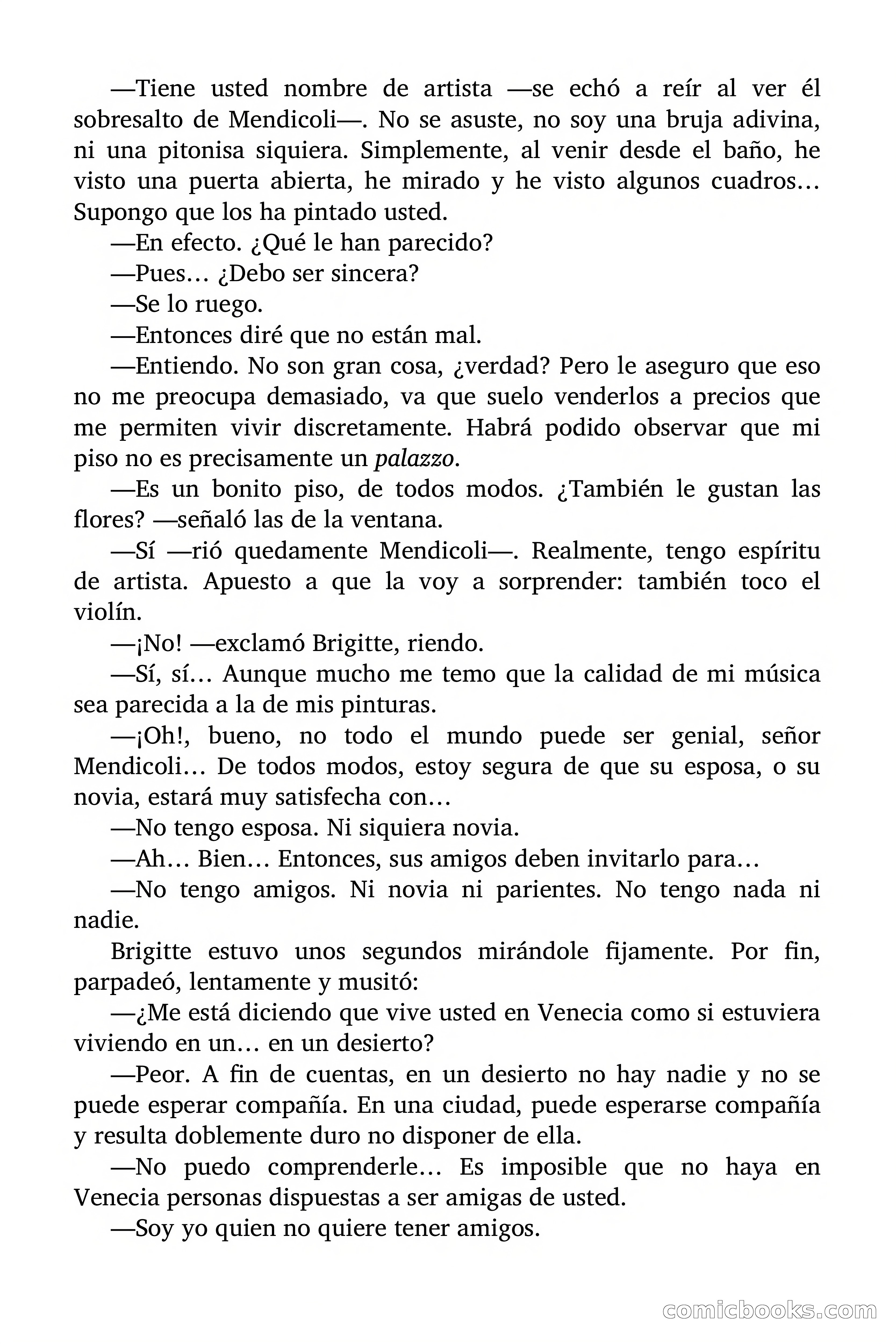 Brigitte en Acción: En Venecia se muere dulcemente — page 38 of 92