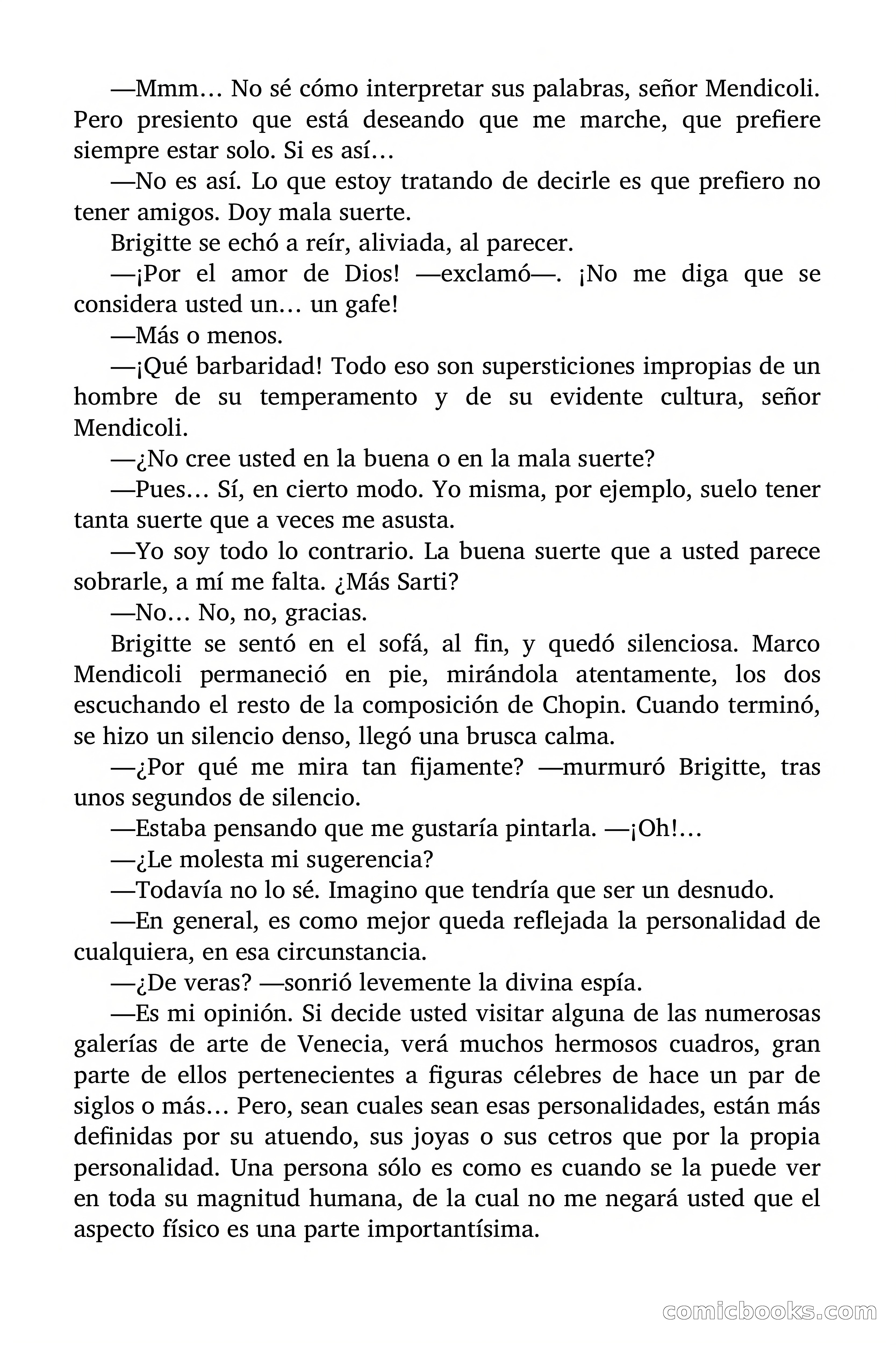 Brigitte en Acción: En Venecia se muere dulcemente — page 39 of 92