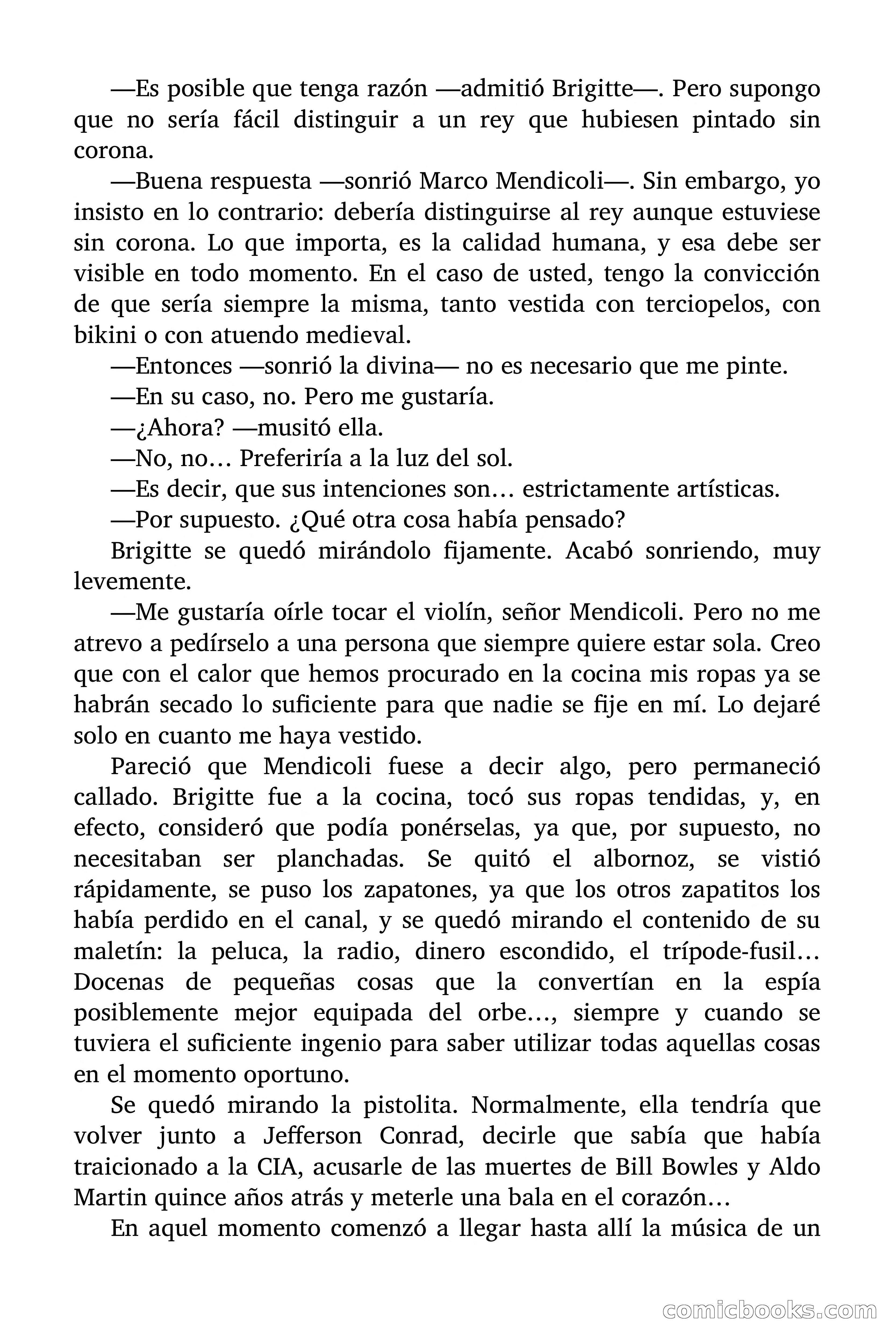 Brigitte en Acción: En Venecia se muere dulcemente — page 40 of 92