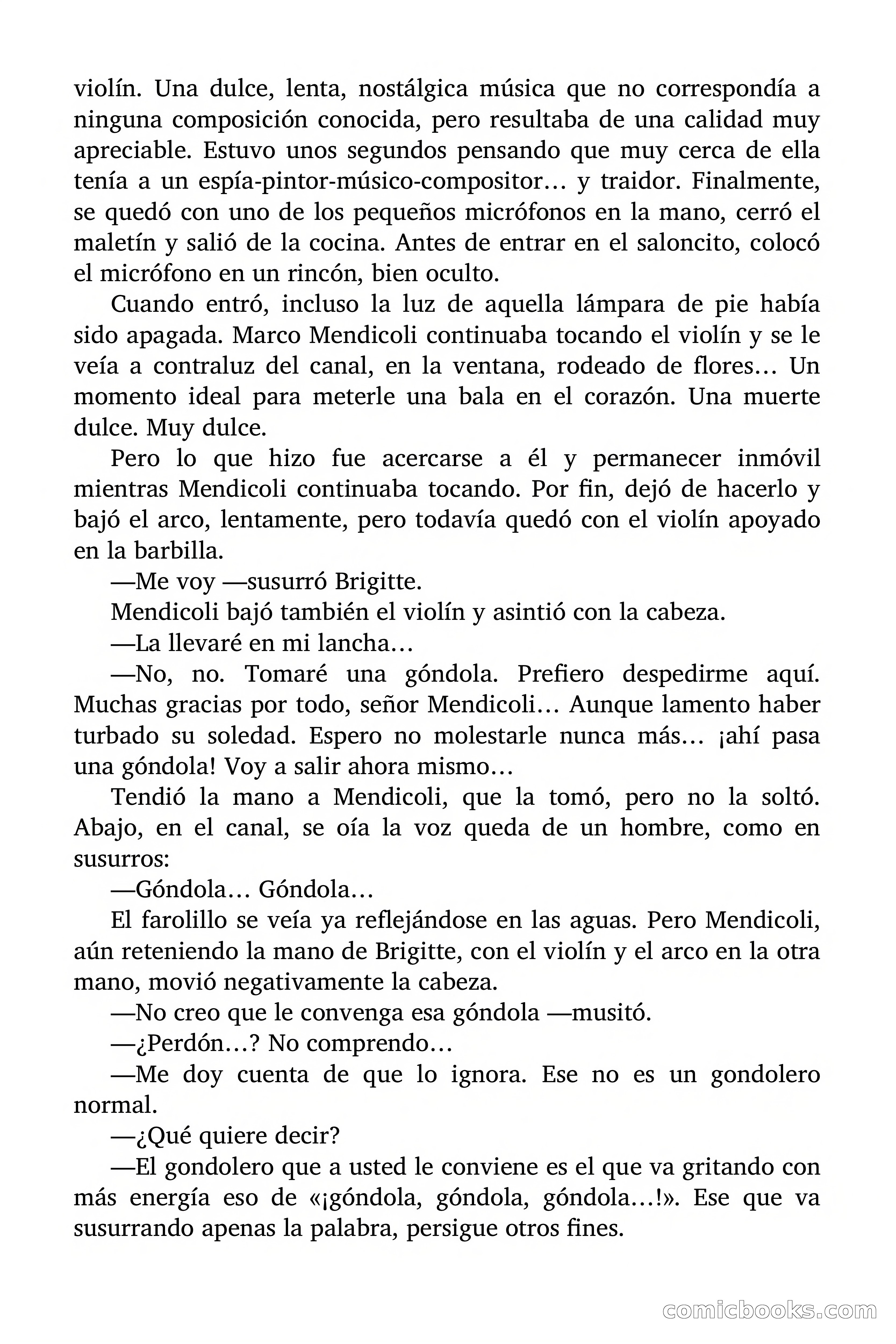Brigitte en Acción: En Venecia se muere dulcemente — page 41 of 92