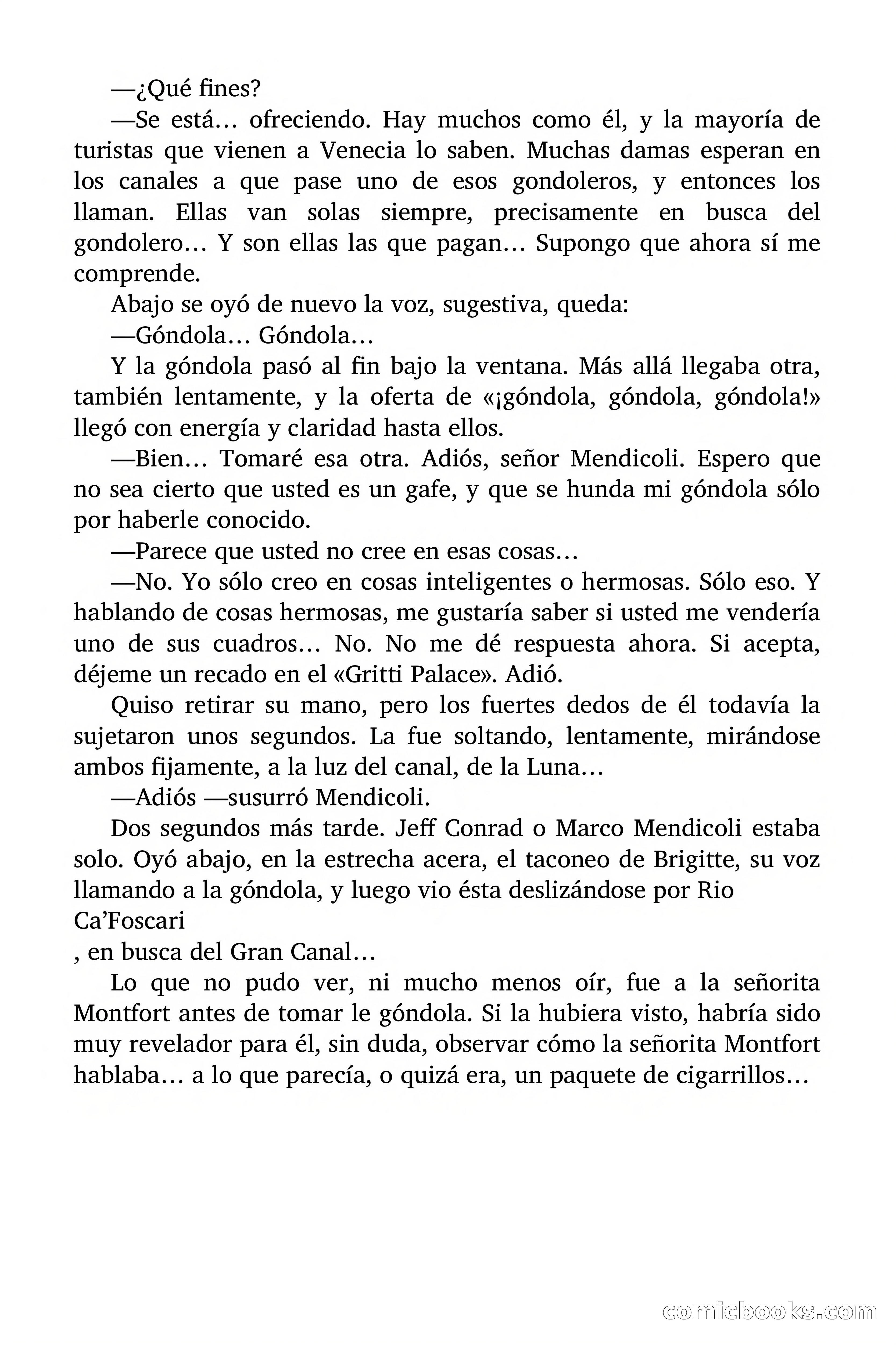 Brigitte en Acción: En Venecia se muere dulcemente — page 42 of 92