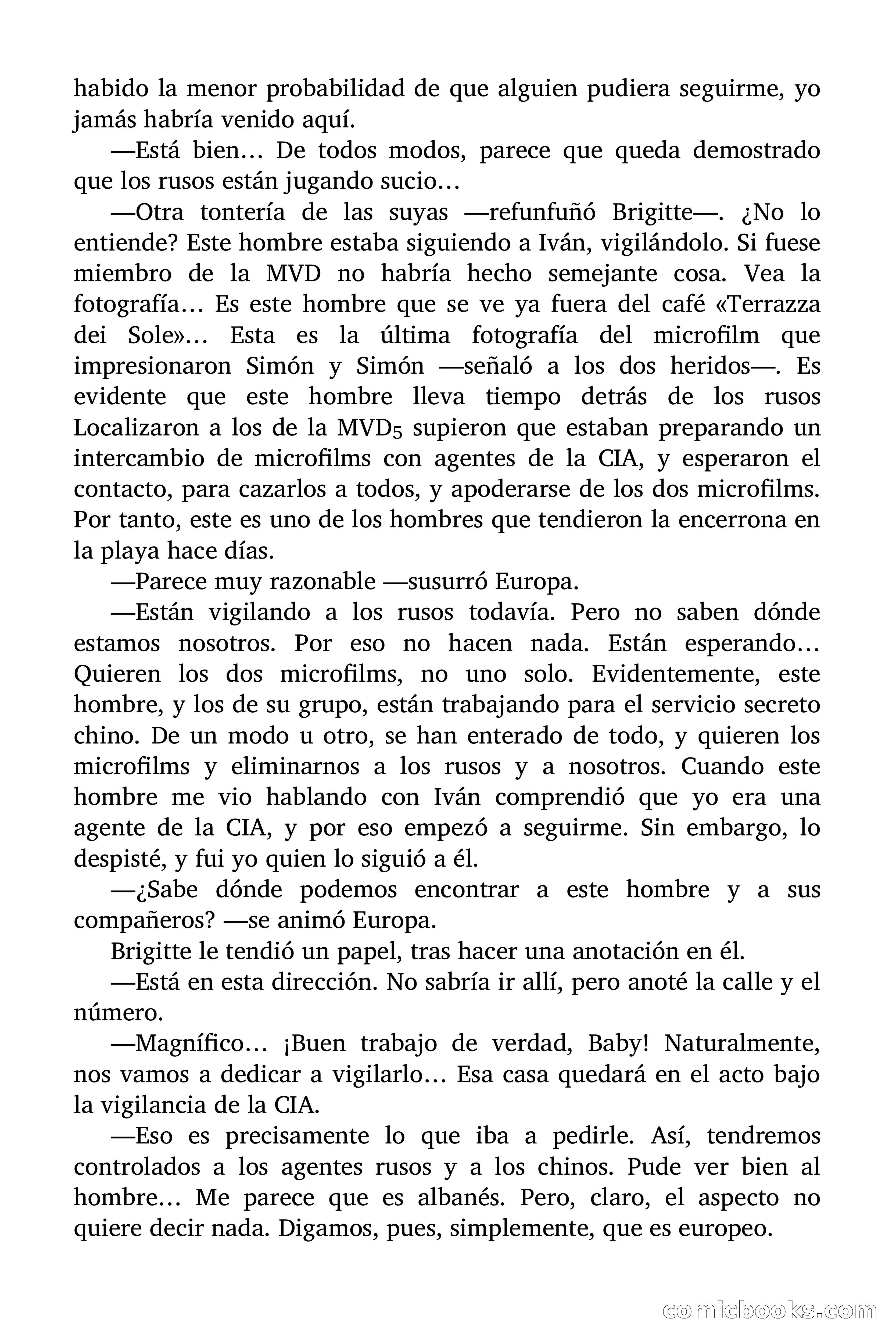 Brigitte en Acción: En Venecia se muere dulcemente — page 44 of 92