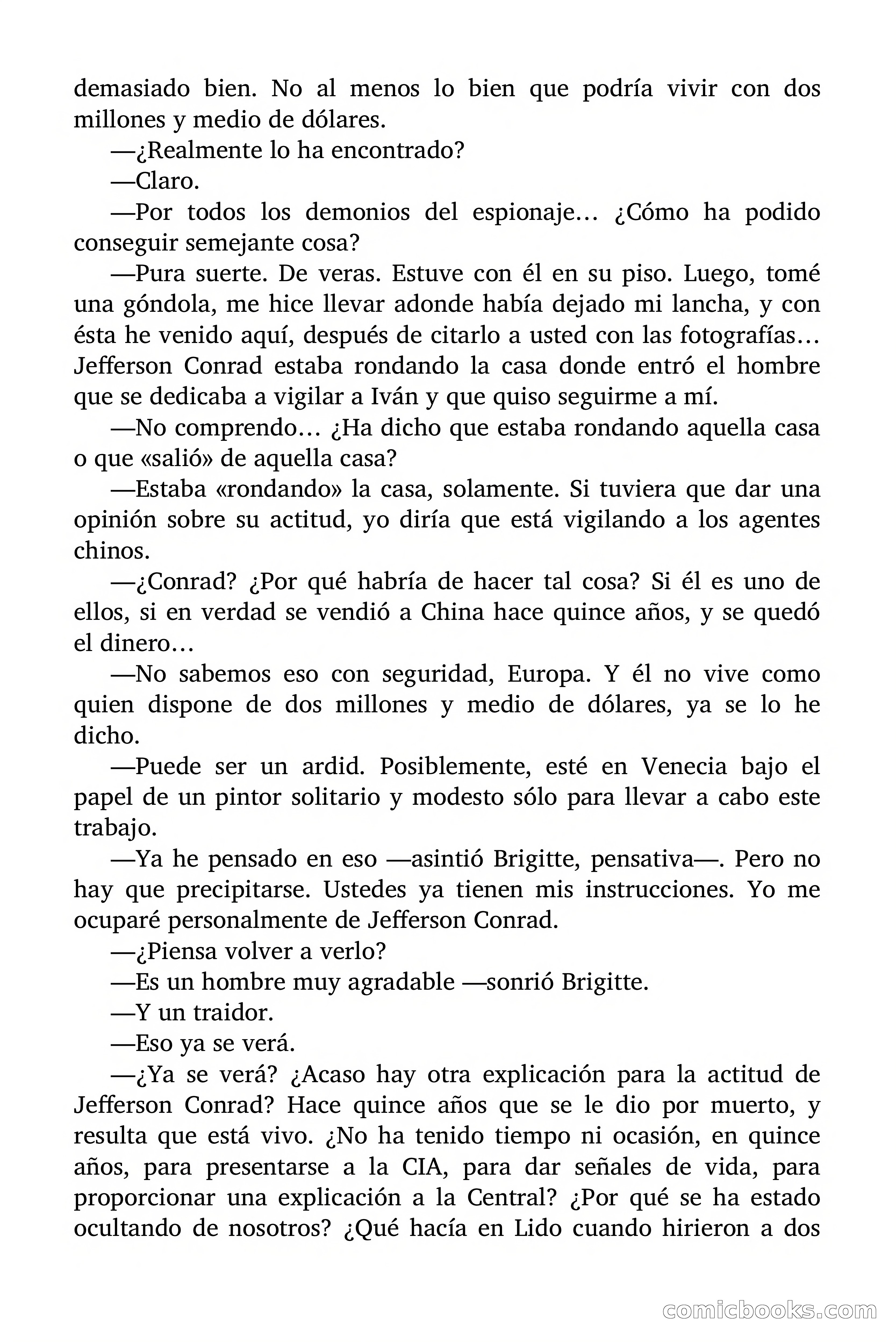 Brigitte en Acción: En Venecia se muere dulcemente — page 46 of 92