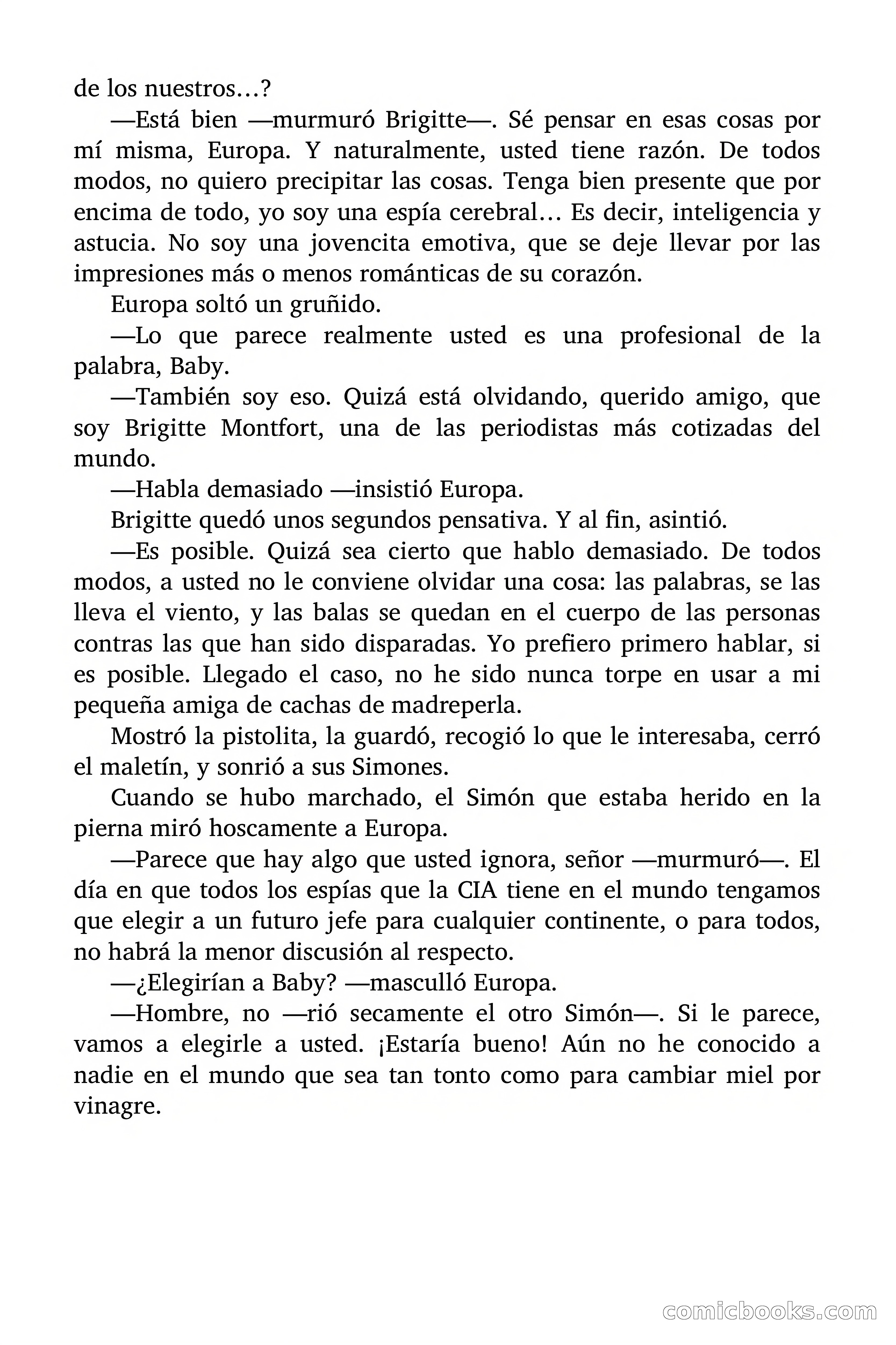 Brigitte en Acción: En Venecia se muere dulcemente — page 47 of 92