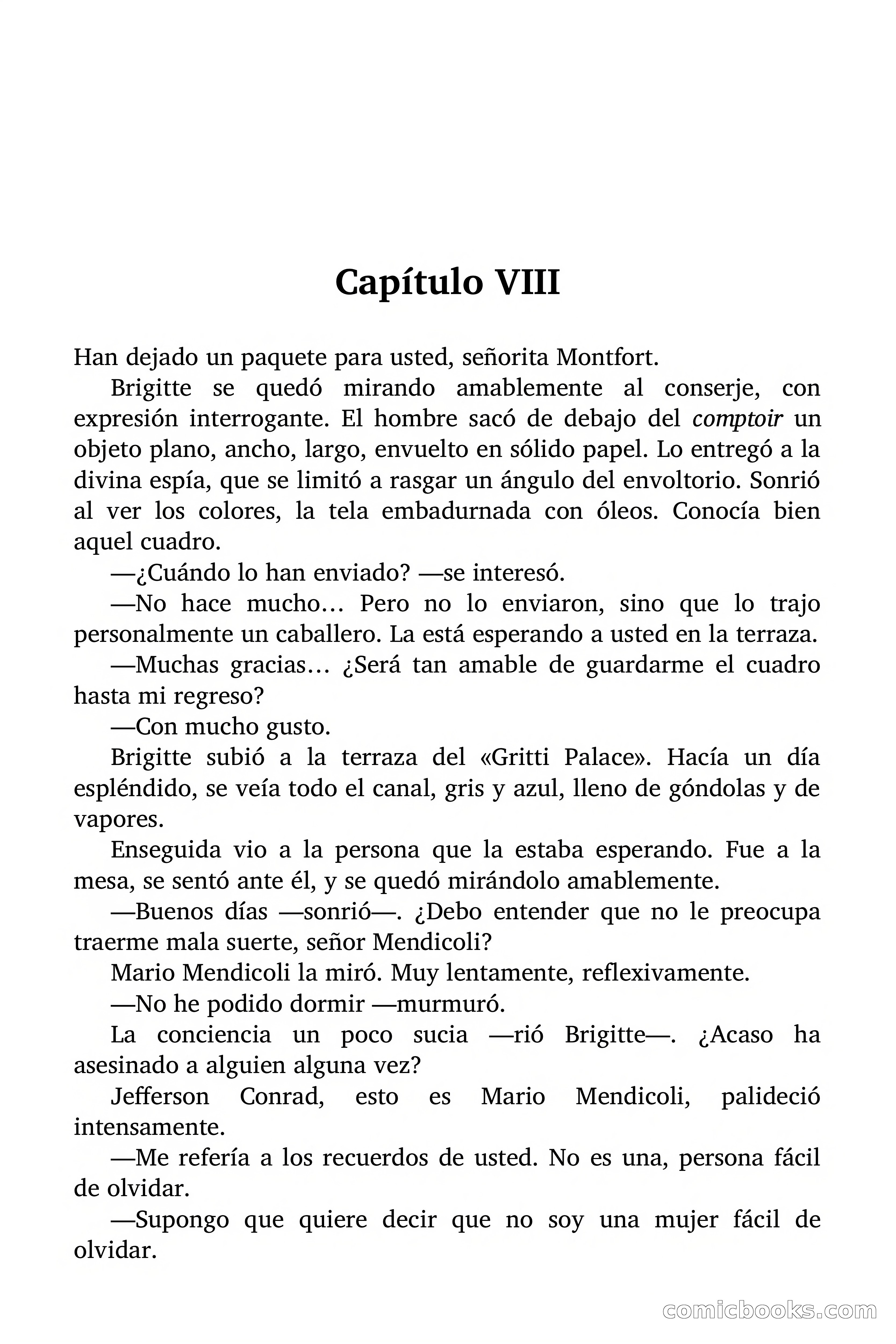 Brigitte en Acción: En Venecia se muere dulcemente — page 48 of 92