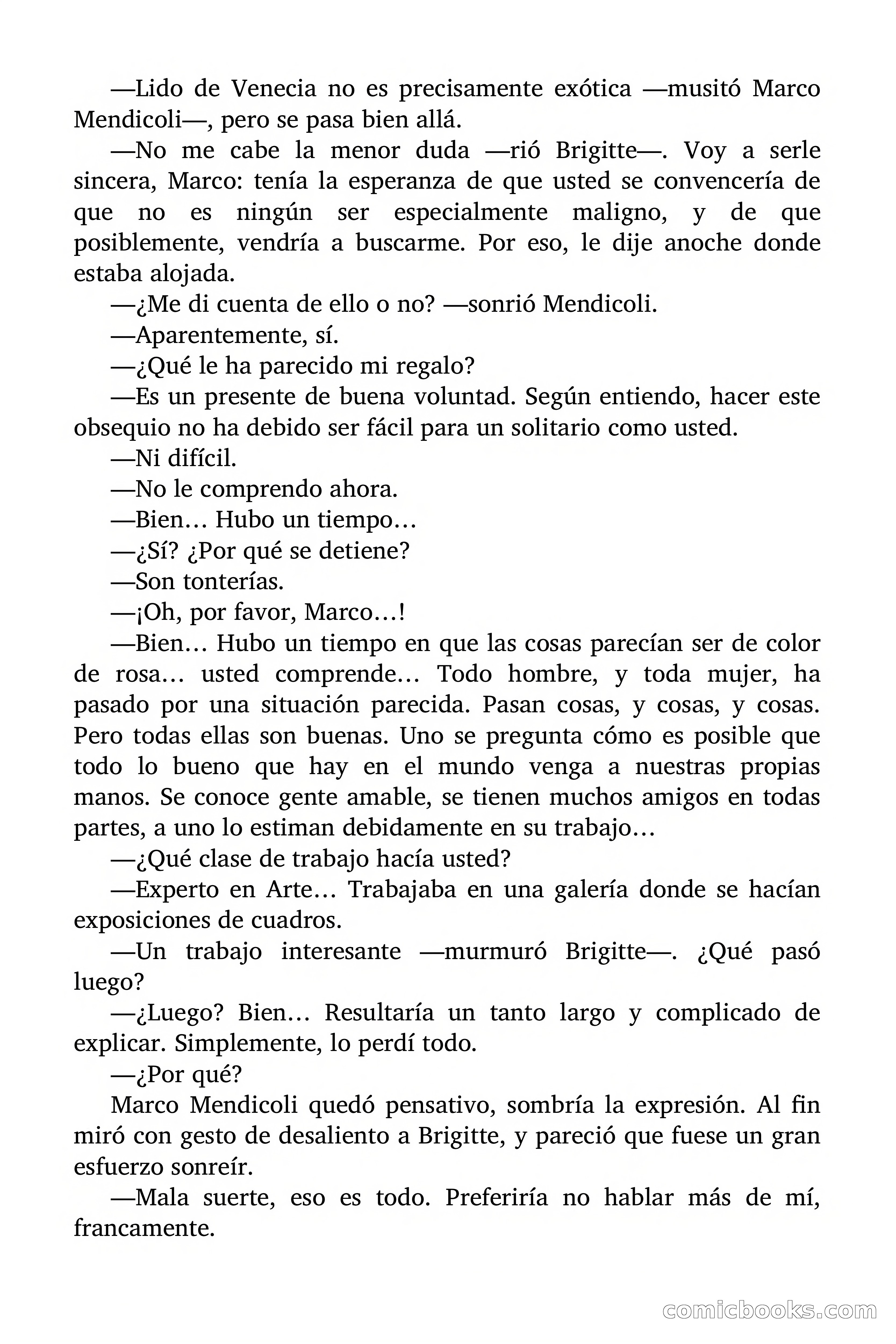 Brigitte en Acción: En Venecia se muere dulcemente — page 50 of 92