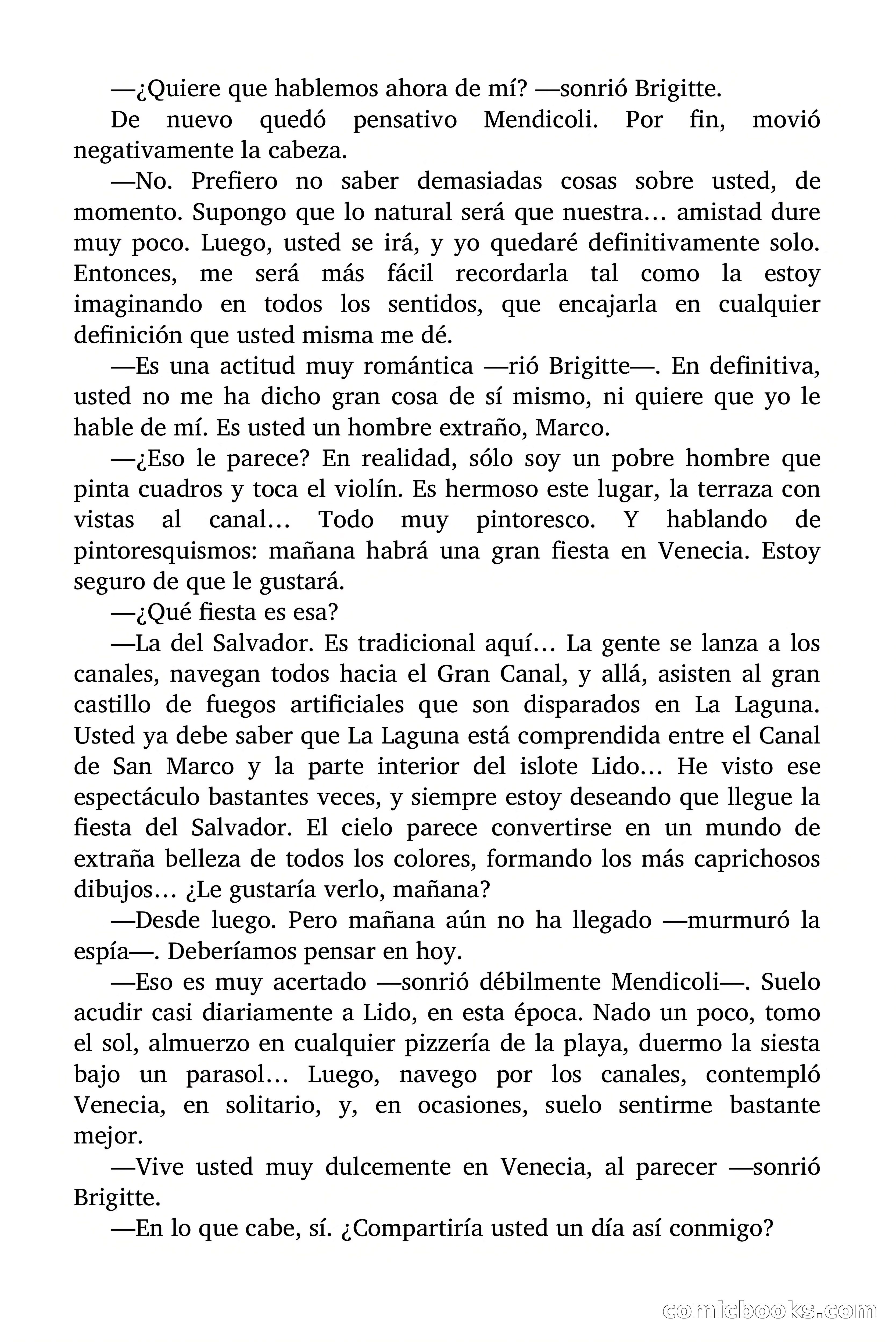 Brigitte en Acción: En Venecia se muere dulcemente — page 51 of 92