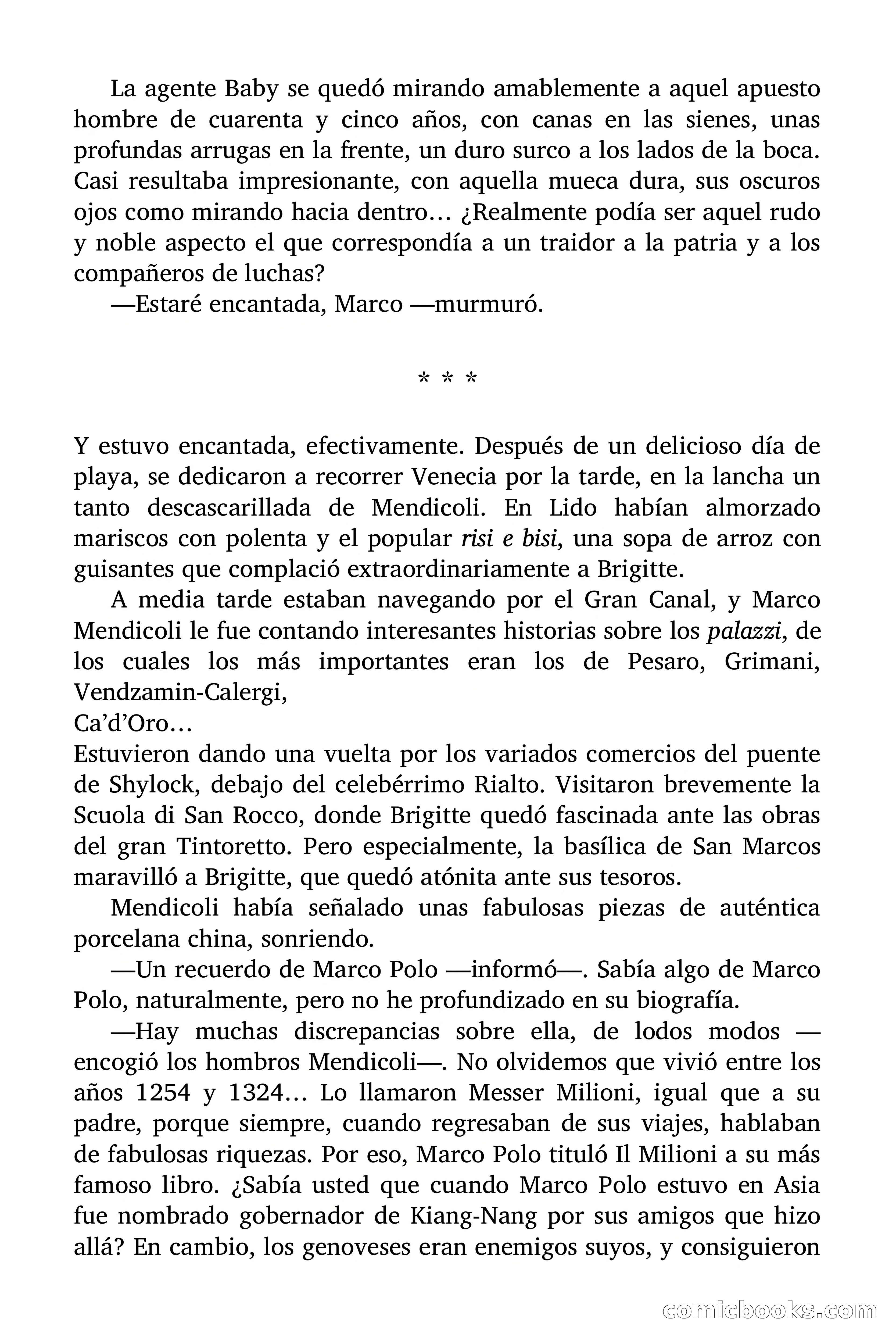 Brigitte en Acción: En Venecia se muere dulcemente — page 52 of 92
