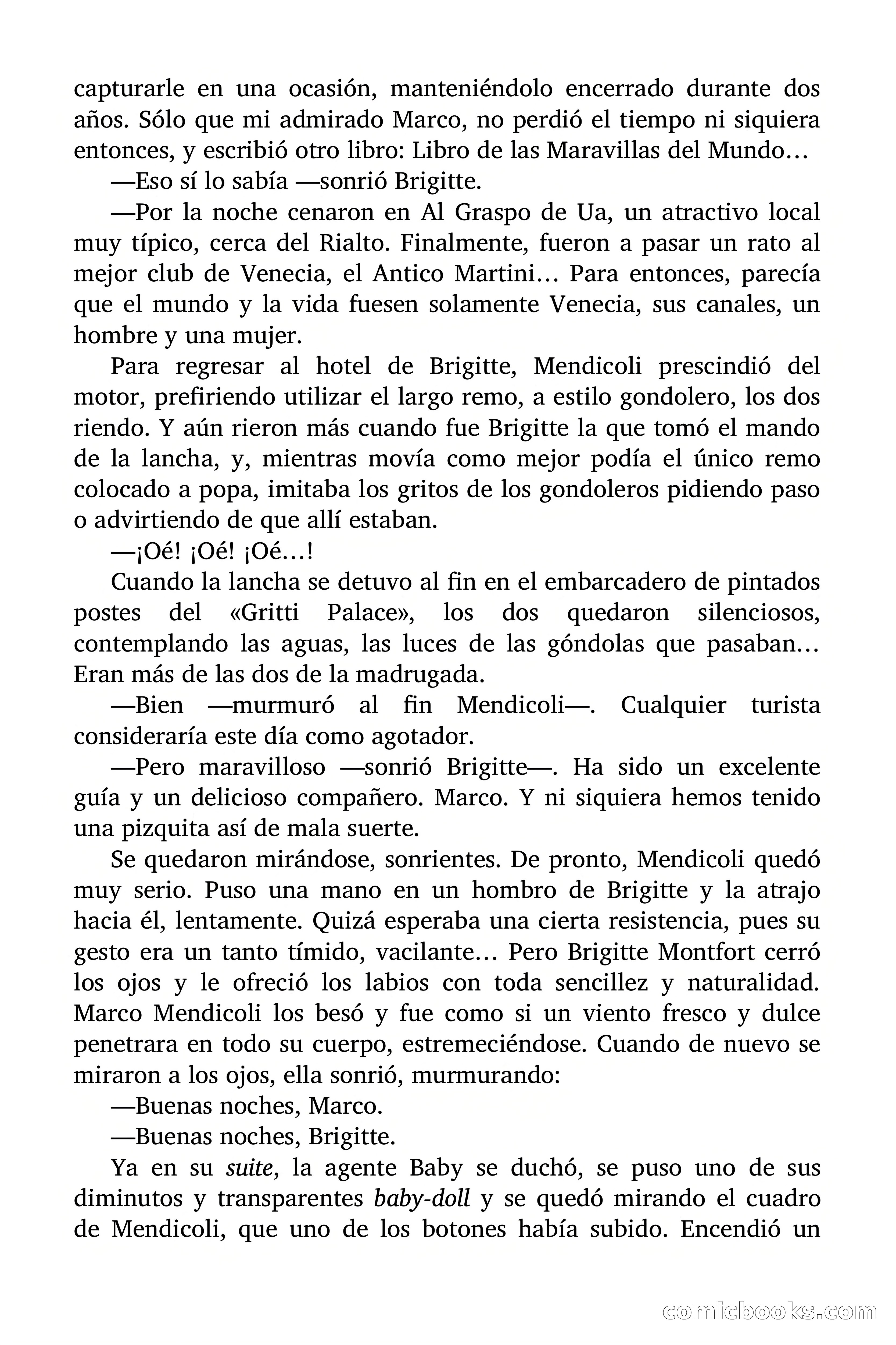 Brigitte en Acción: En Venecia se muere dulcemente — page 53 of 92
