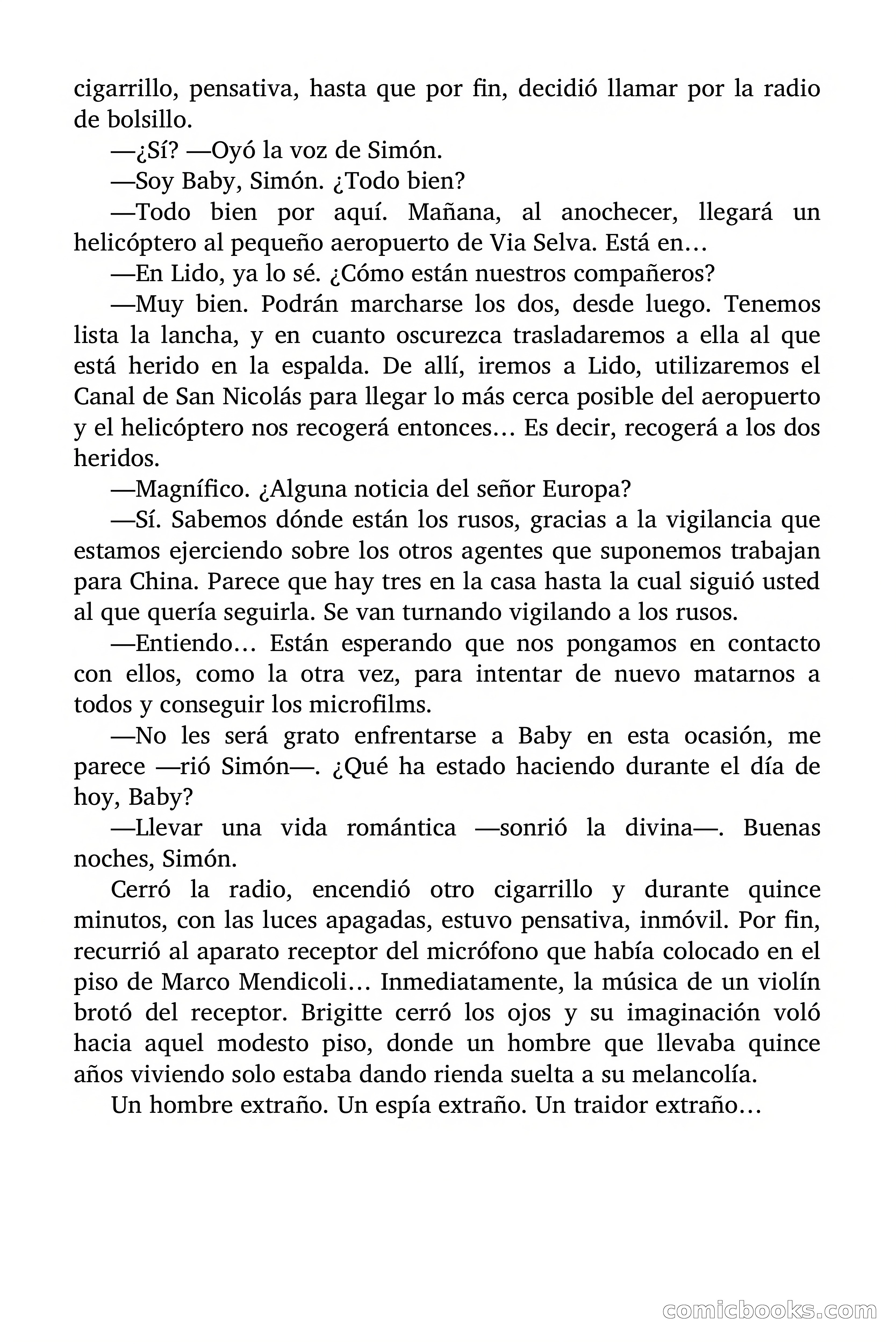 Brigitte en Acción: En Venecia se muere dulcemente — page 54 of 92