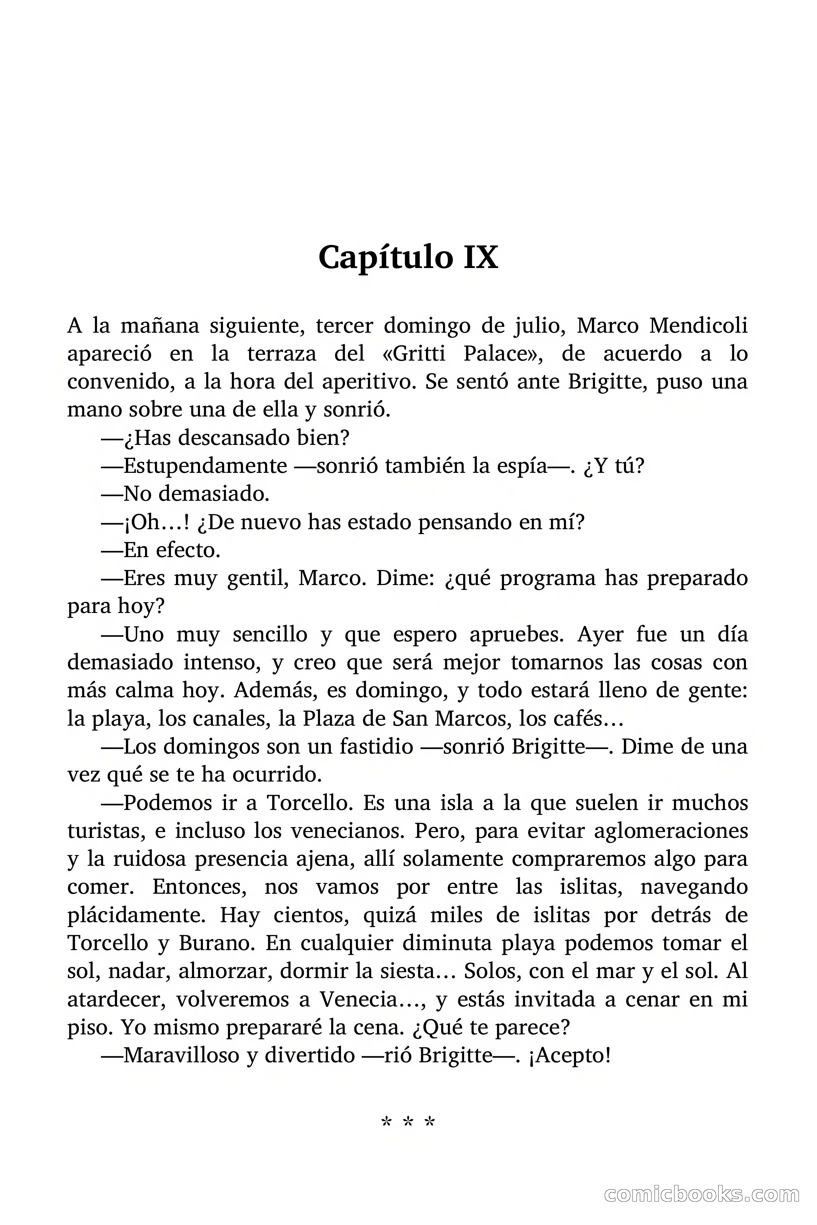 Brigitte en Acción: En Venecia se muere dulcemente — page 55 of 92