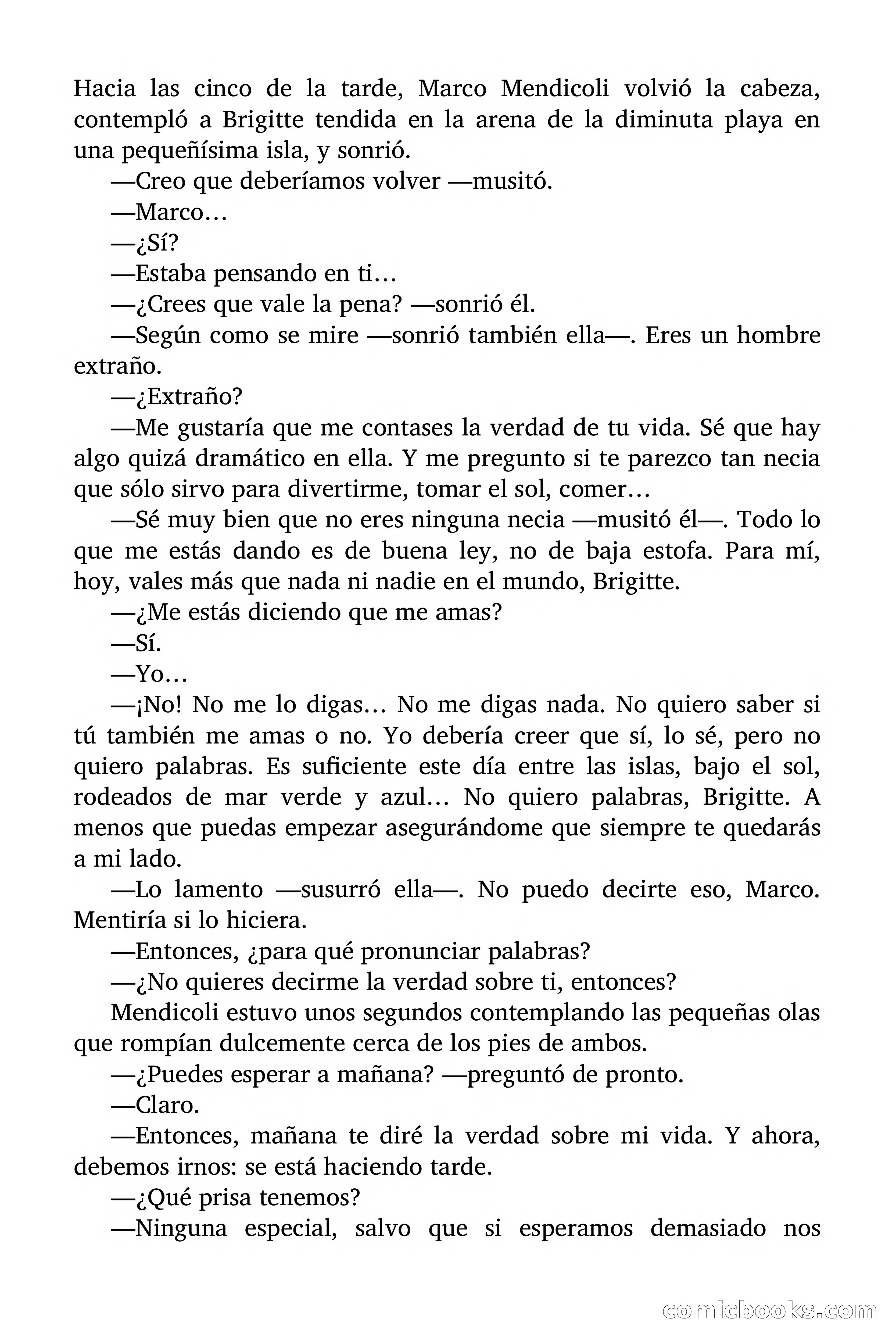Brigitte en Acción: En Venecia se muere dulcemente — page 56 of 92