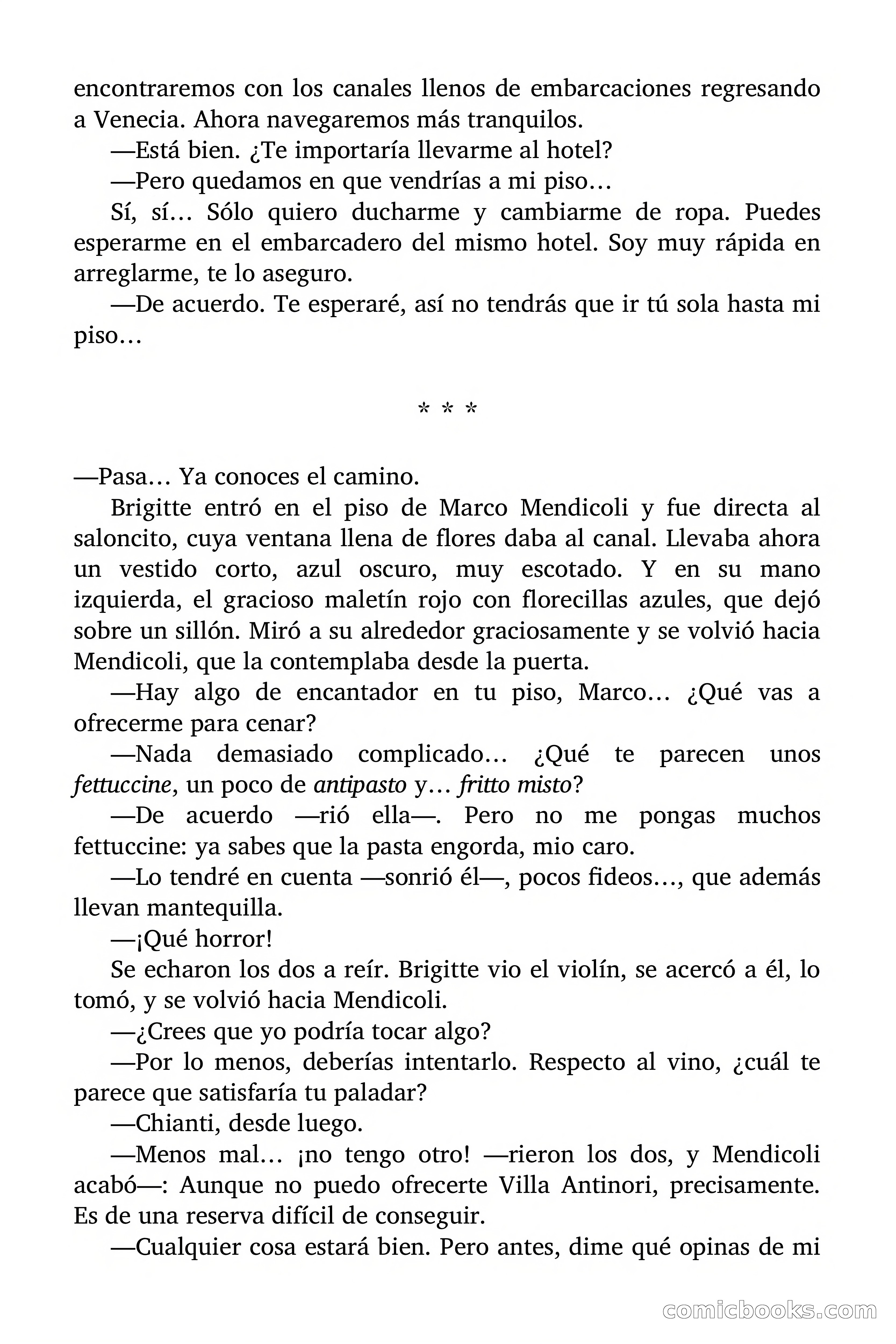 Brigitte en Acción: En Venecia se muere dulcemente — page 57 of 92
