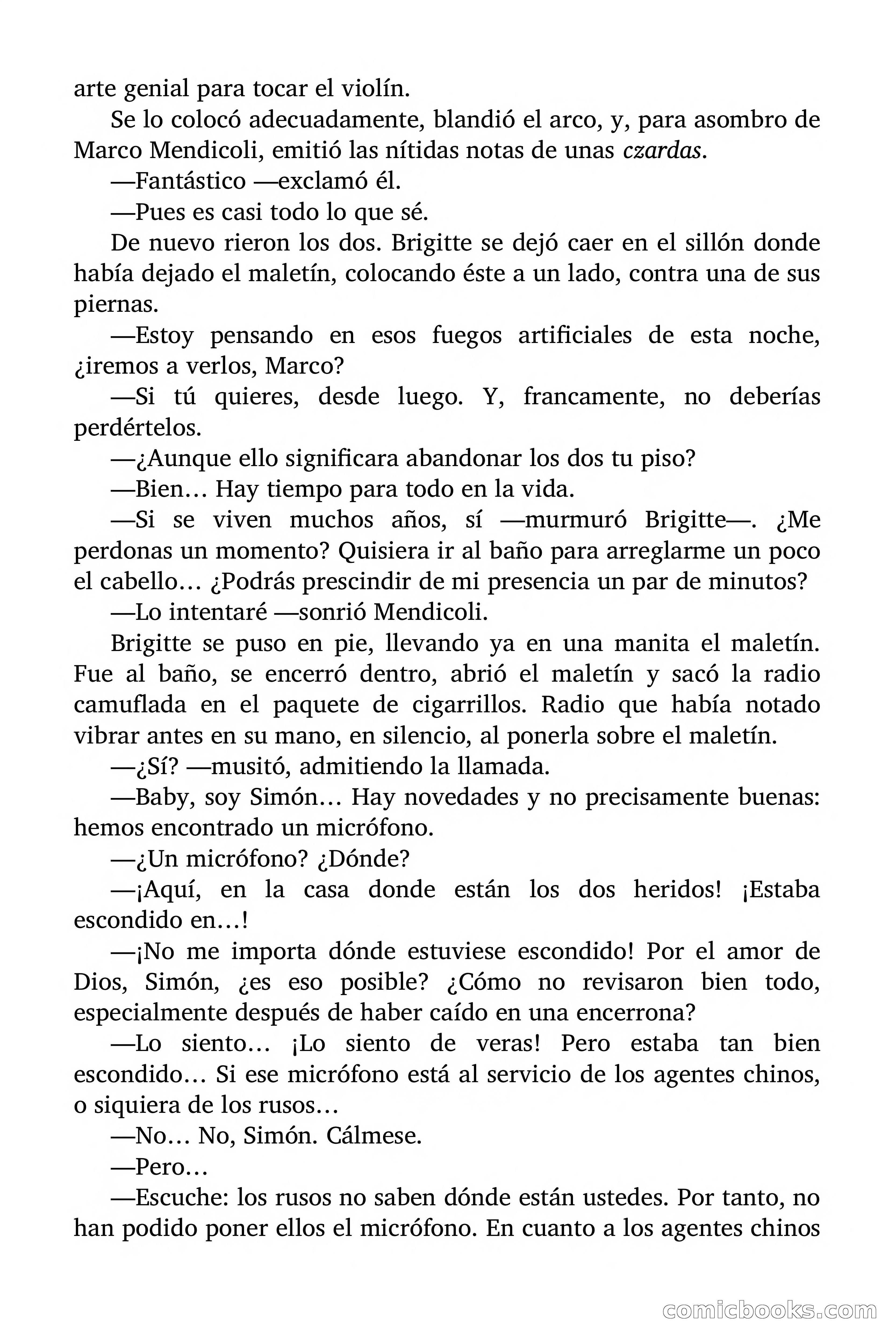 Brigitte en Acción: En Venecia se muere dulcemente — page 58 of 92