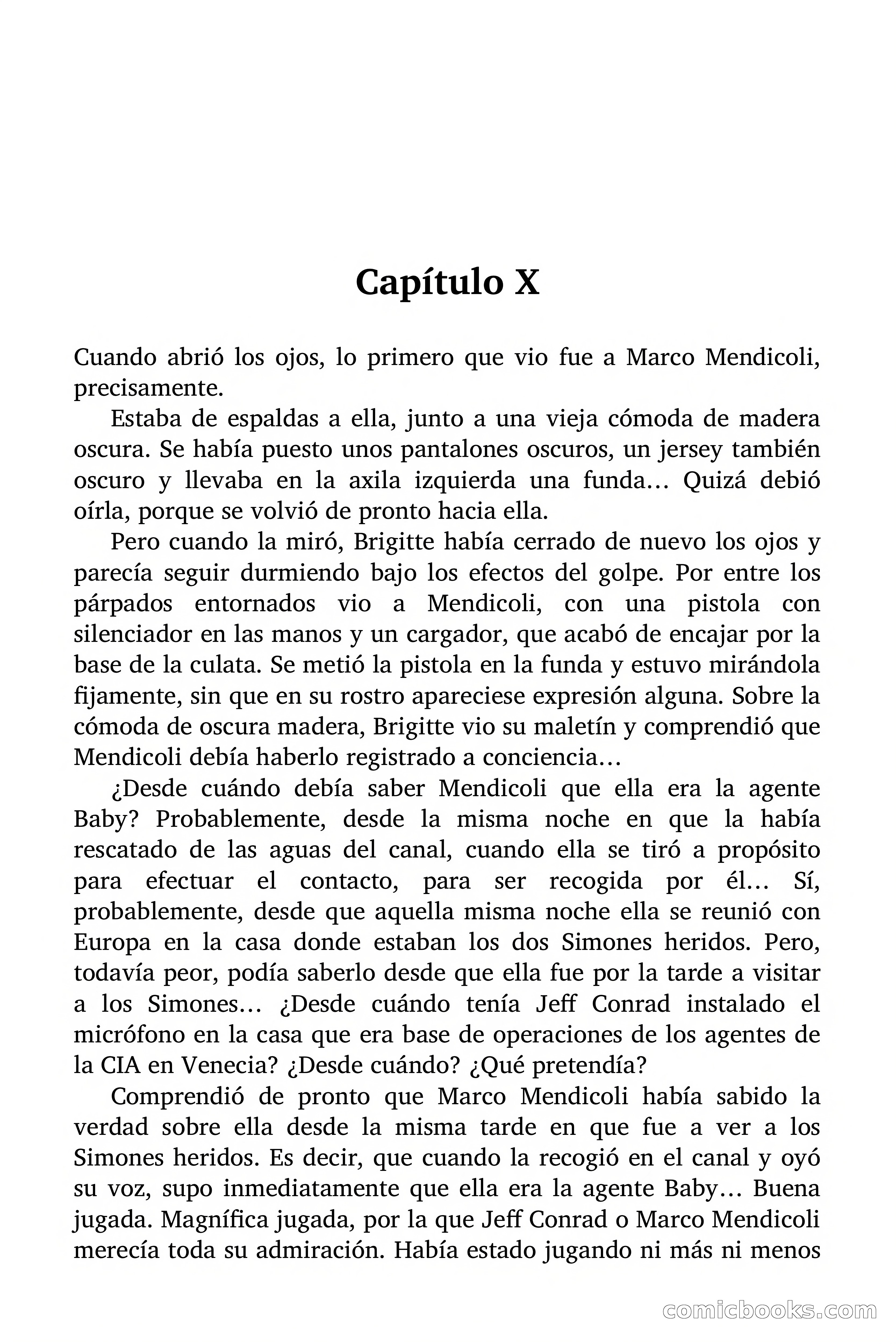 Brigitte en Acción: En Venecia se muere dulcemente — page 61 of 92