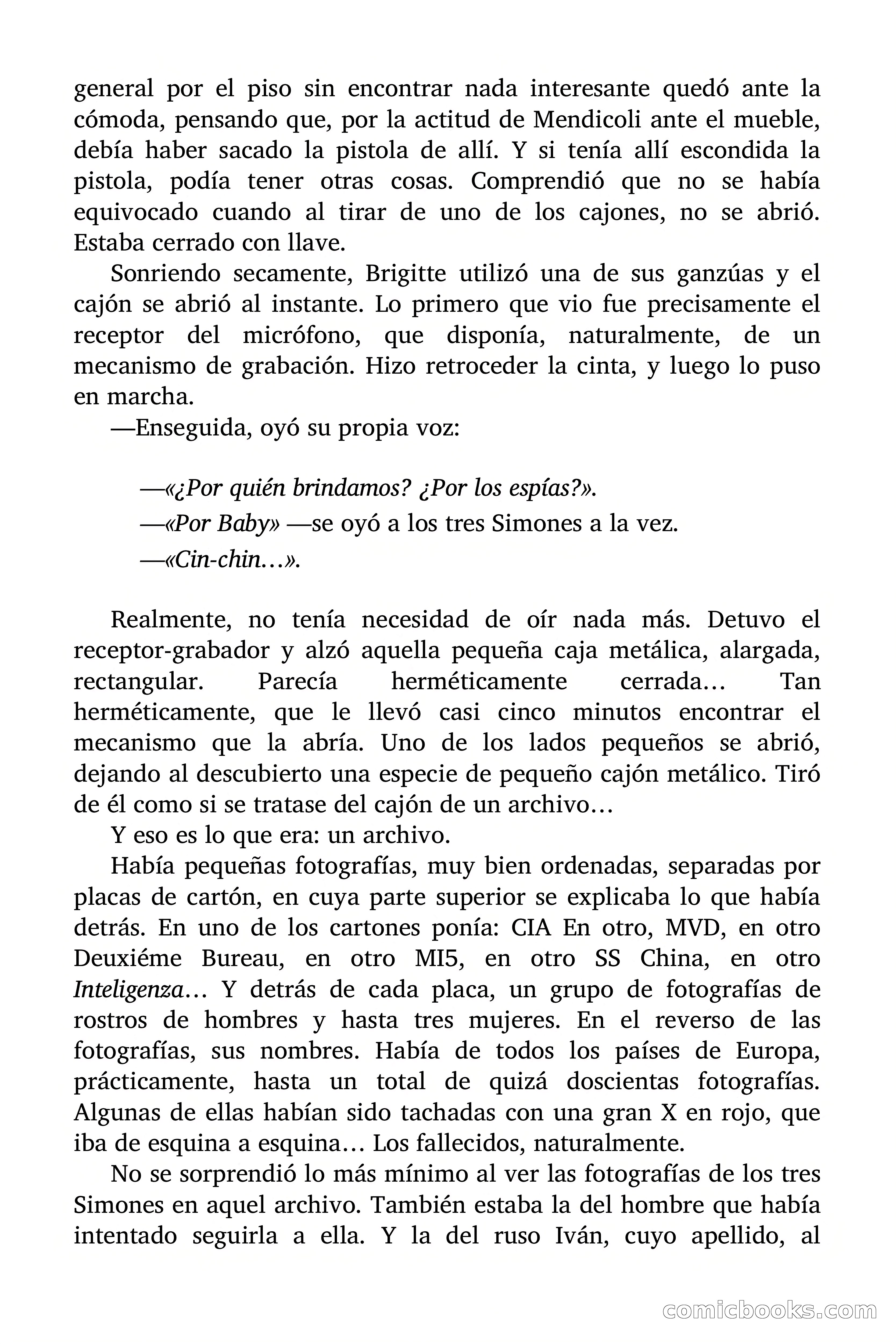 Brigitte en Acción: En Venecia se muere dulcemente — page 63 of 92