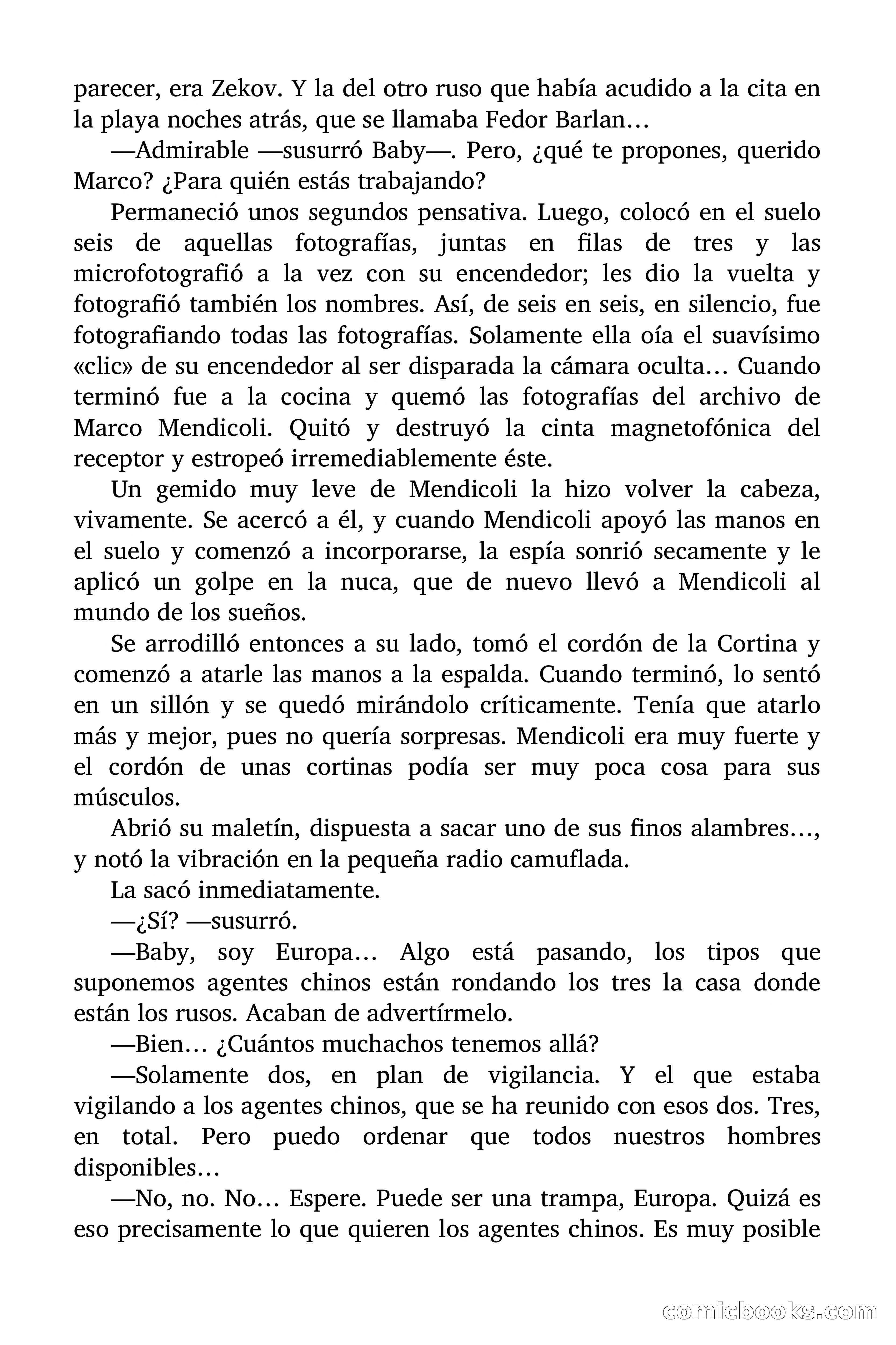 Brigitte en Acción: En Venecia se muere dulcemente — page 64 of 92