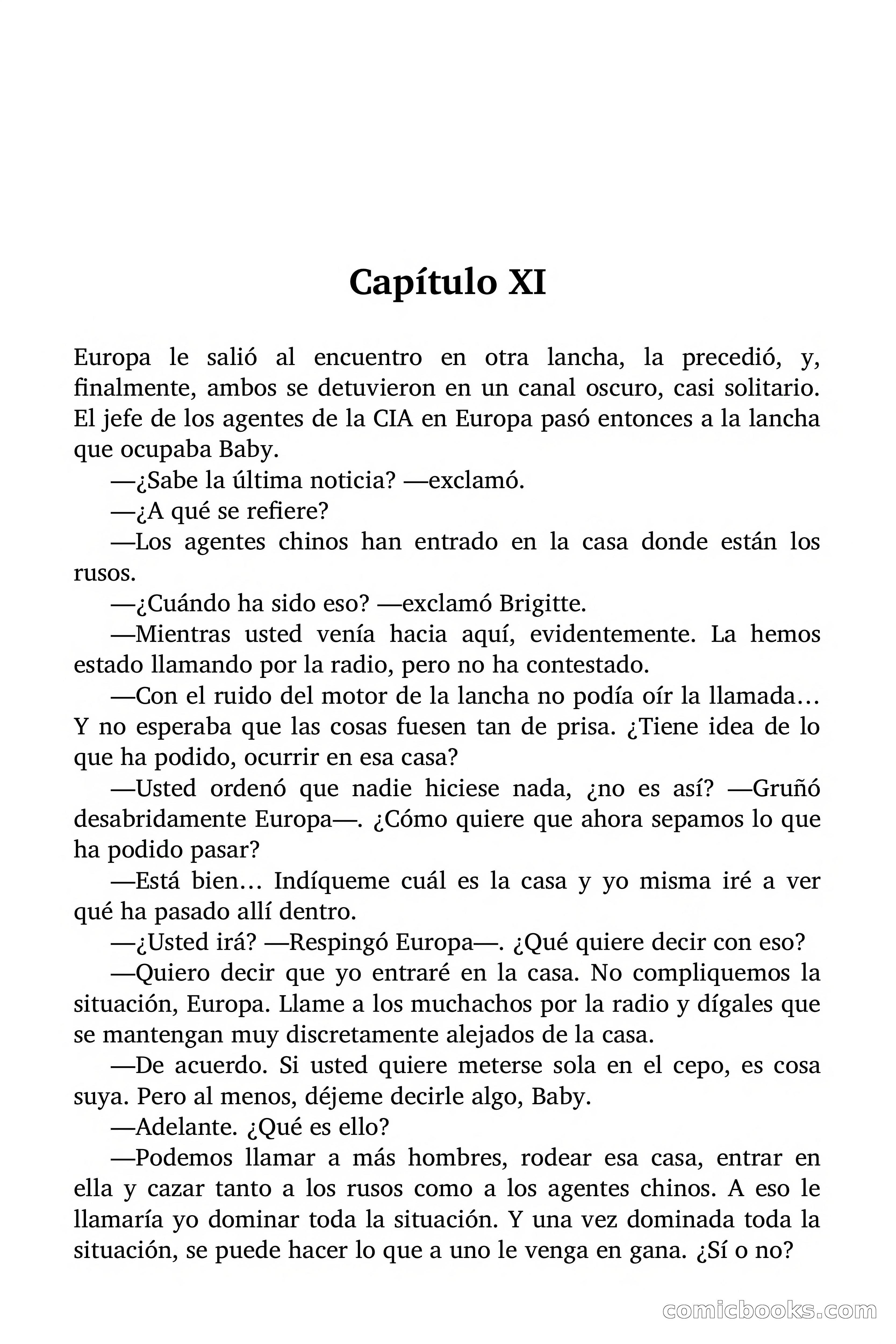 Brigitte en Acción: En Venecia se muere dulcemente — page 67 of 92