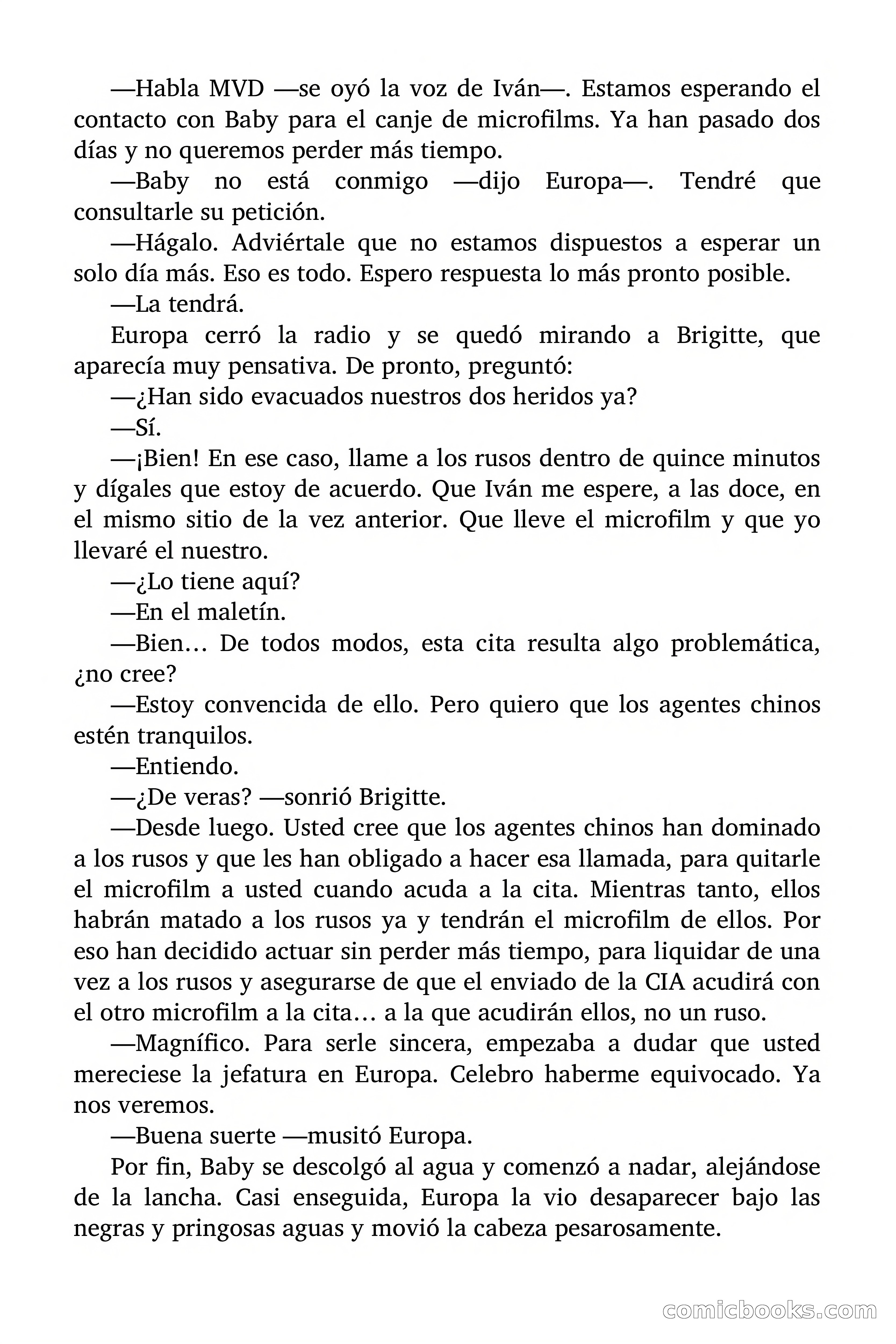 Brigitte en Acción: En Venecia se muere dulcemente — page 69 of 92