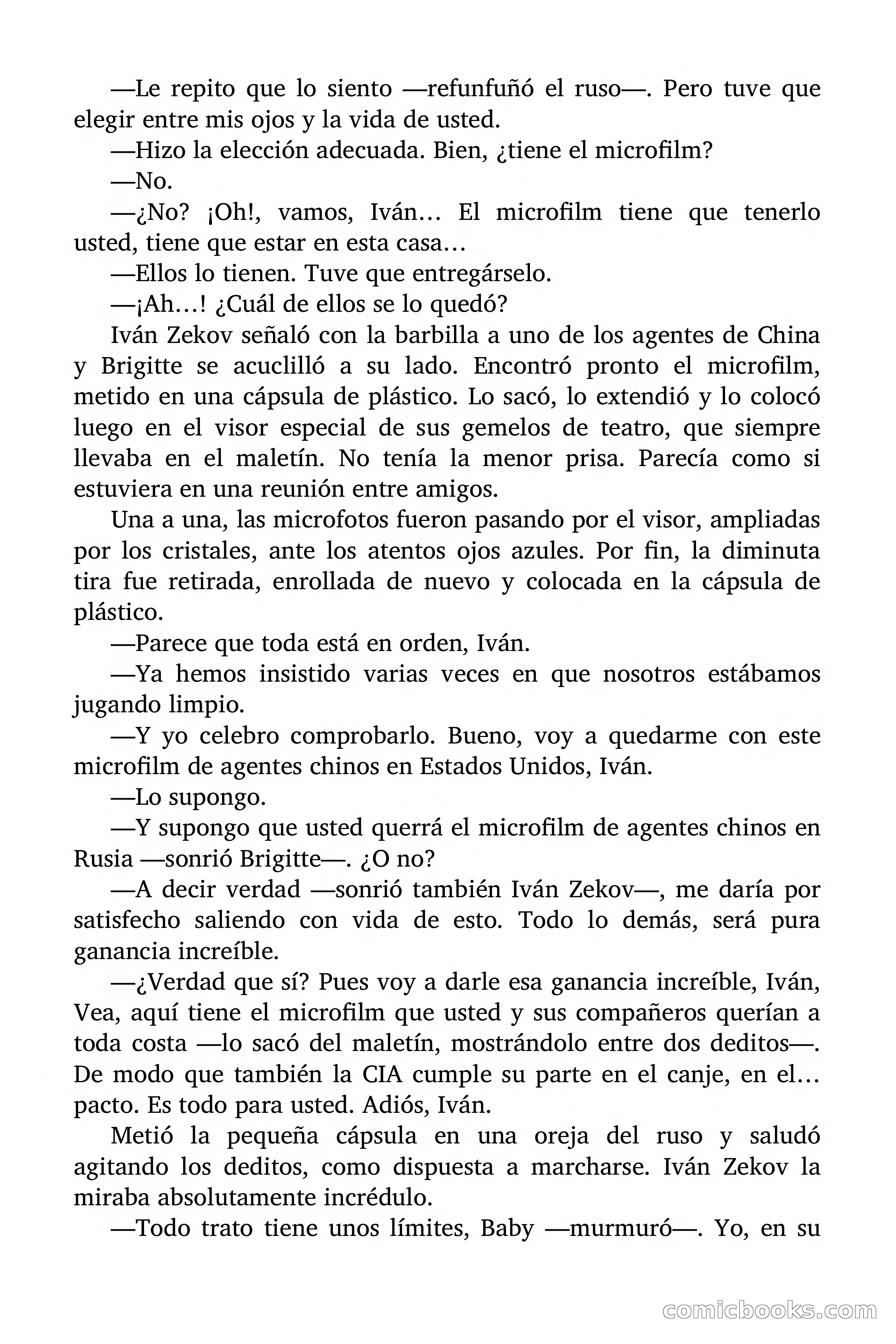 Brigitte en Acción: En Venecia se muere dulcemente — page 74 of 92