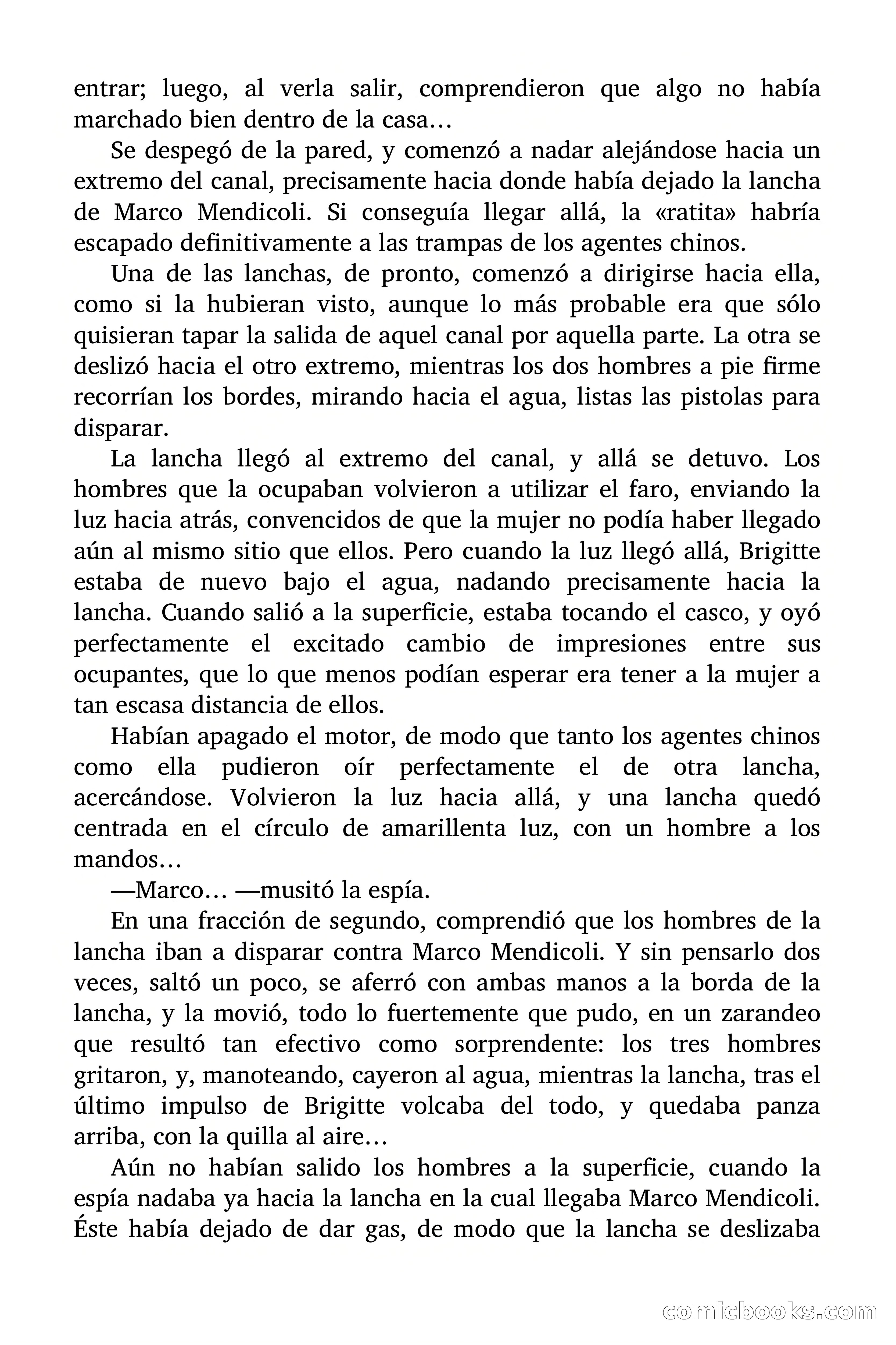 Brigitte en Acción: En Venecia se muere dulcemente — page 80 of 92