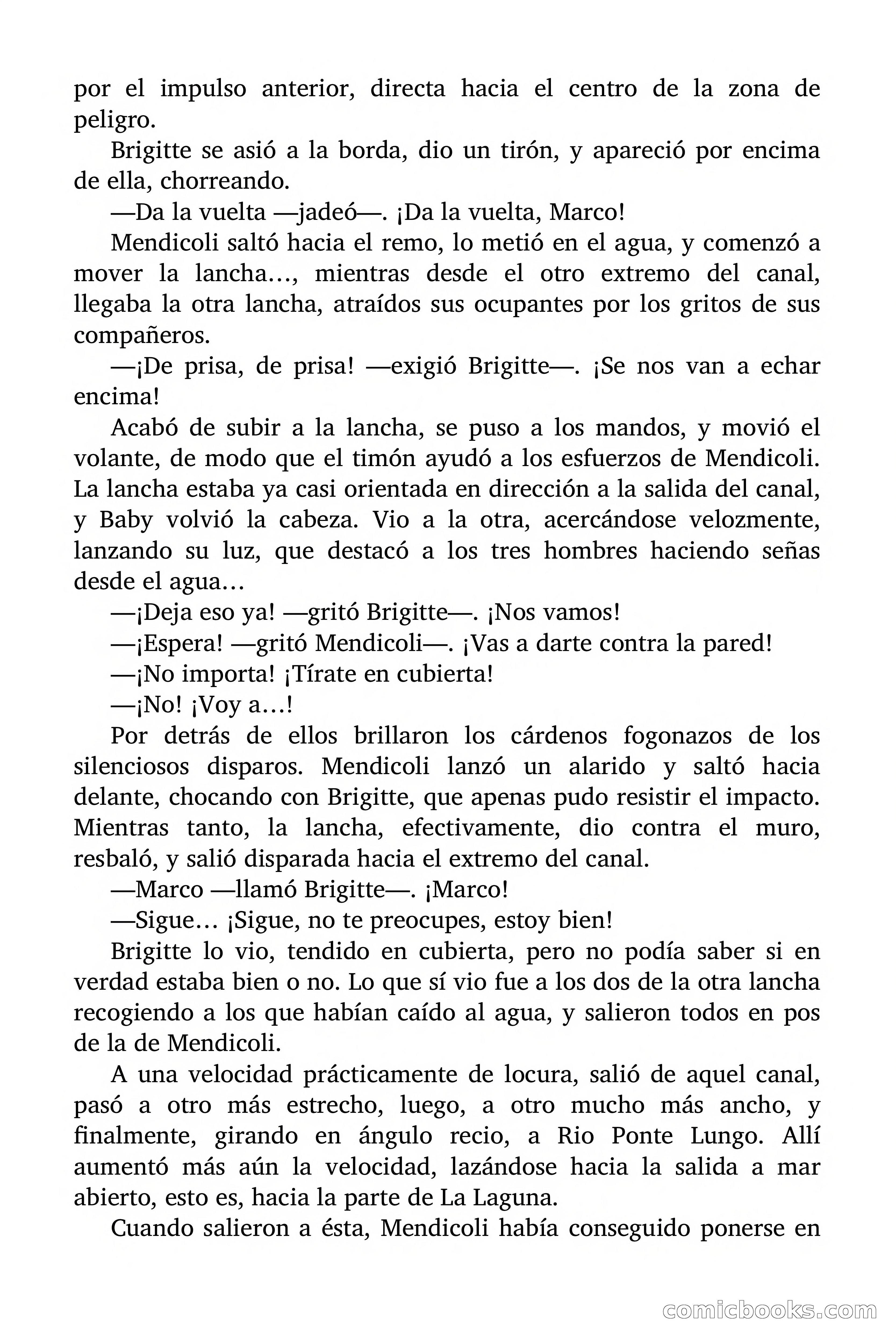 Brigitte en Acción: En Venecia se muere dulcemente — page 81 of 92