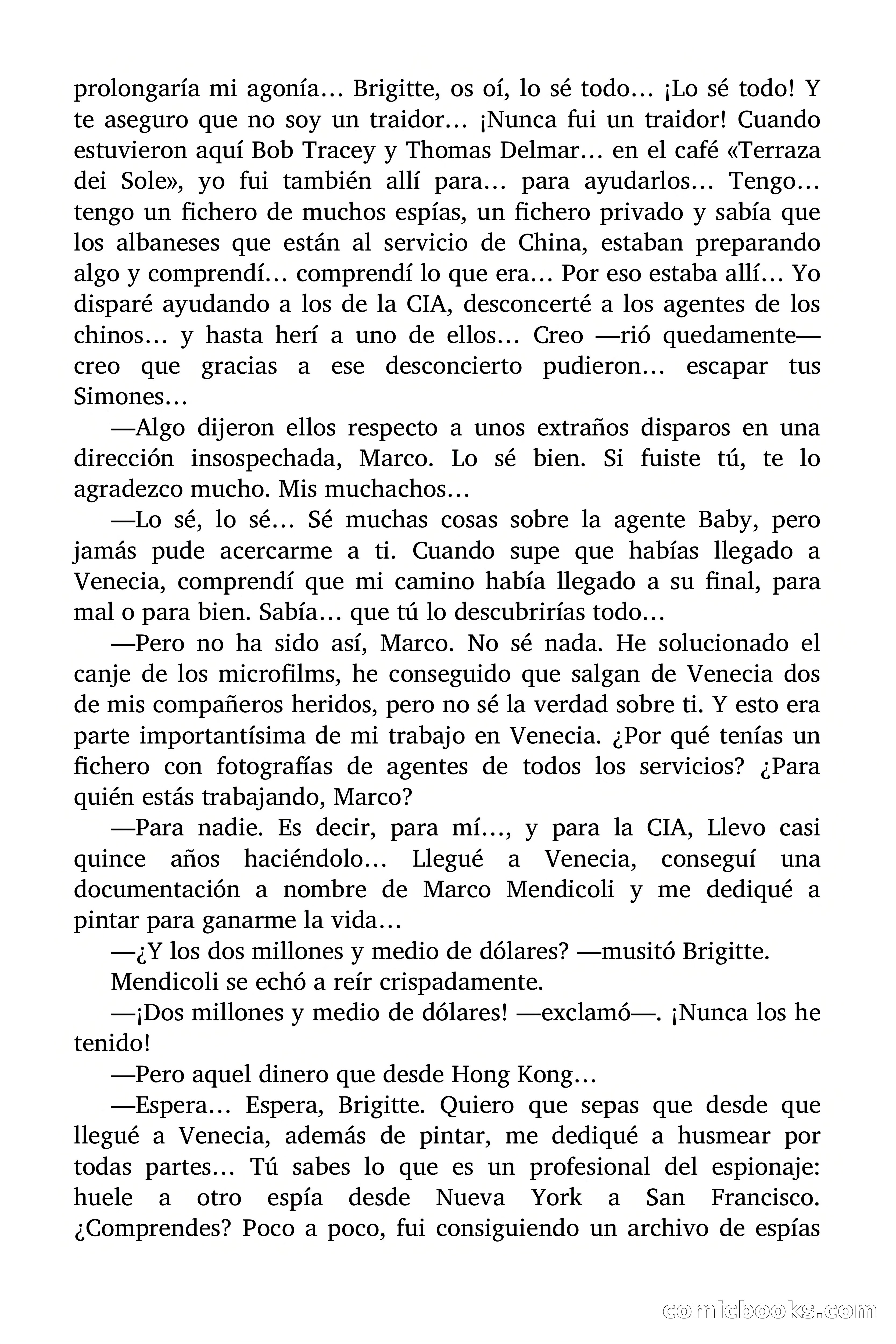 Brigitte en Acción: En Venecia se muere dulcemente — page 84 of 92