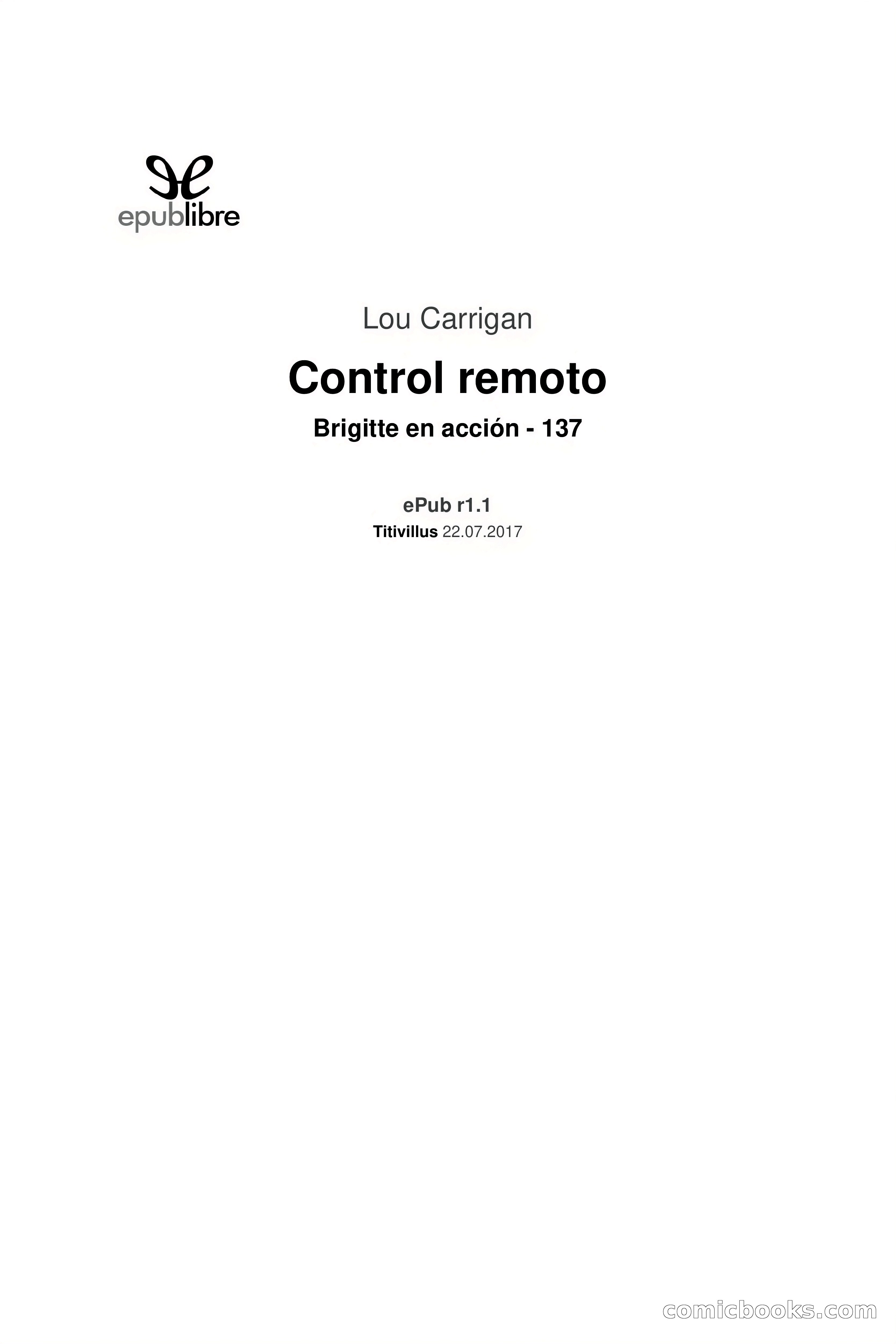 Brigitte en Acción: Control remoto — page 3 of 95
