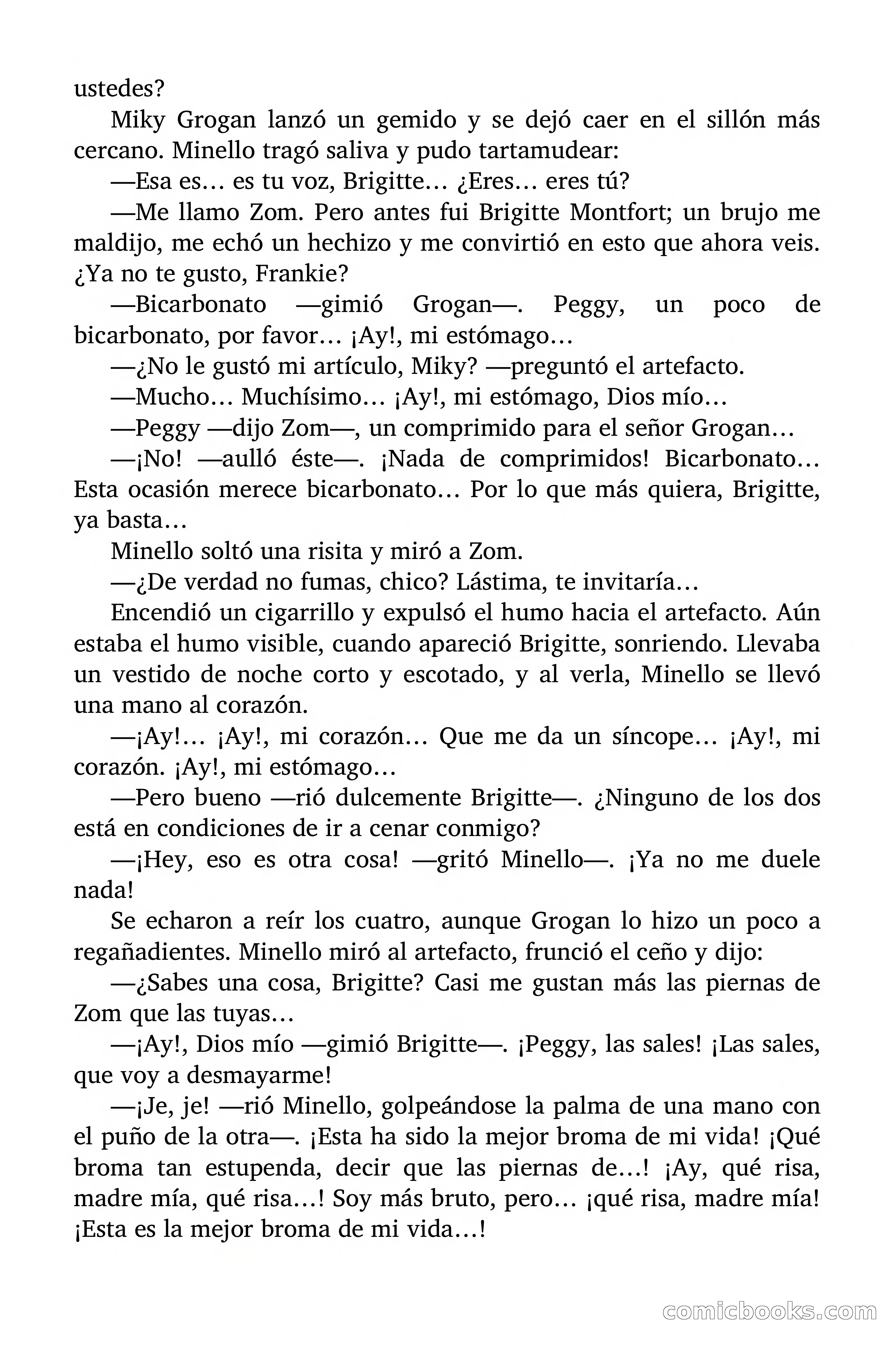 Brigitte en Acción: Control remoto — page 91 of 95