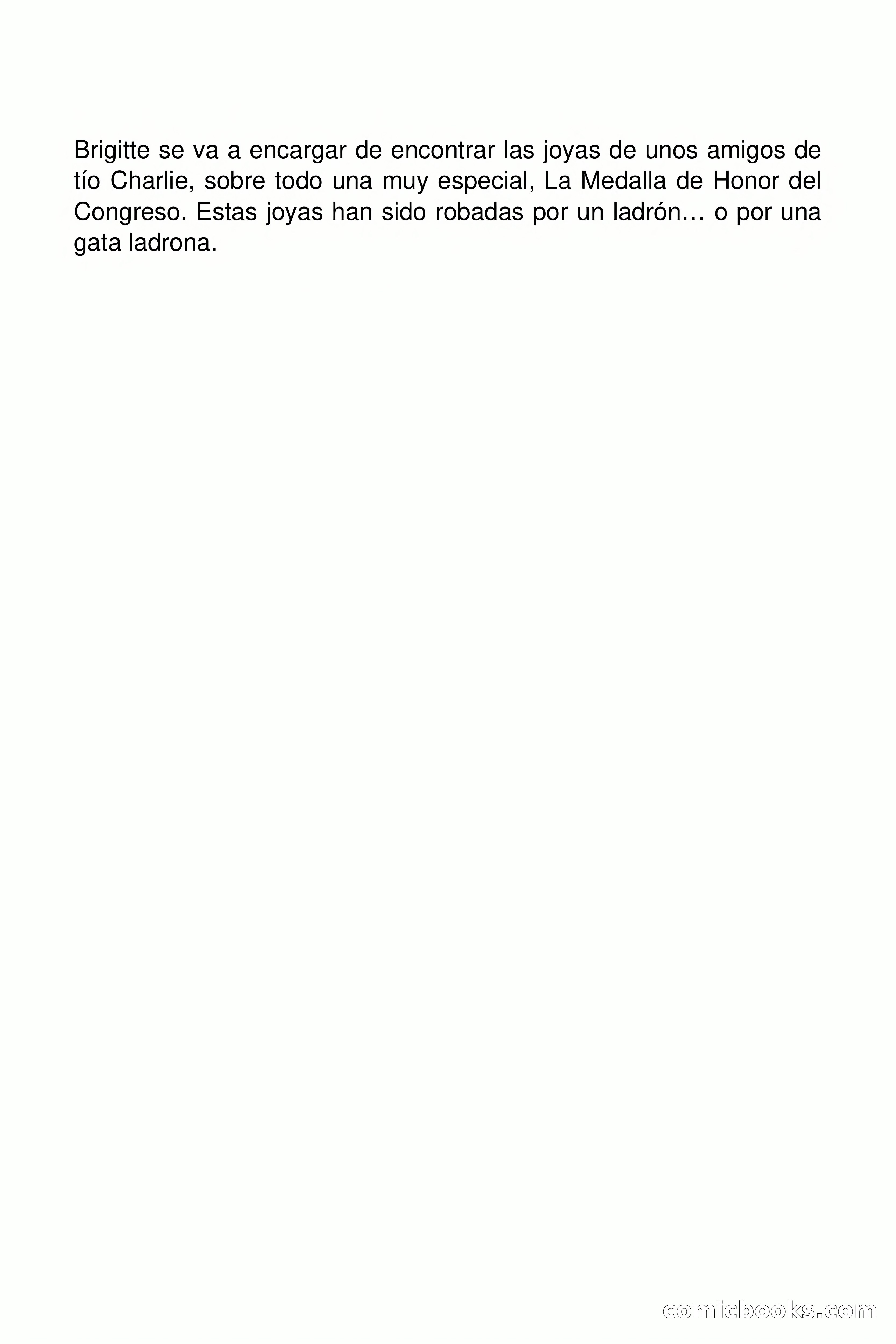 Brigitte en Acción: La gata ladrona — page 2 of 94
