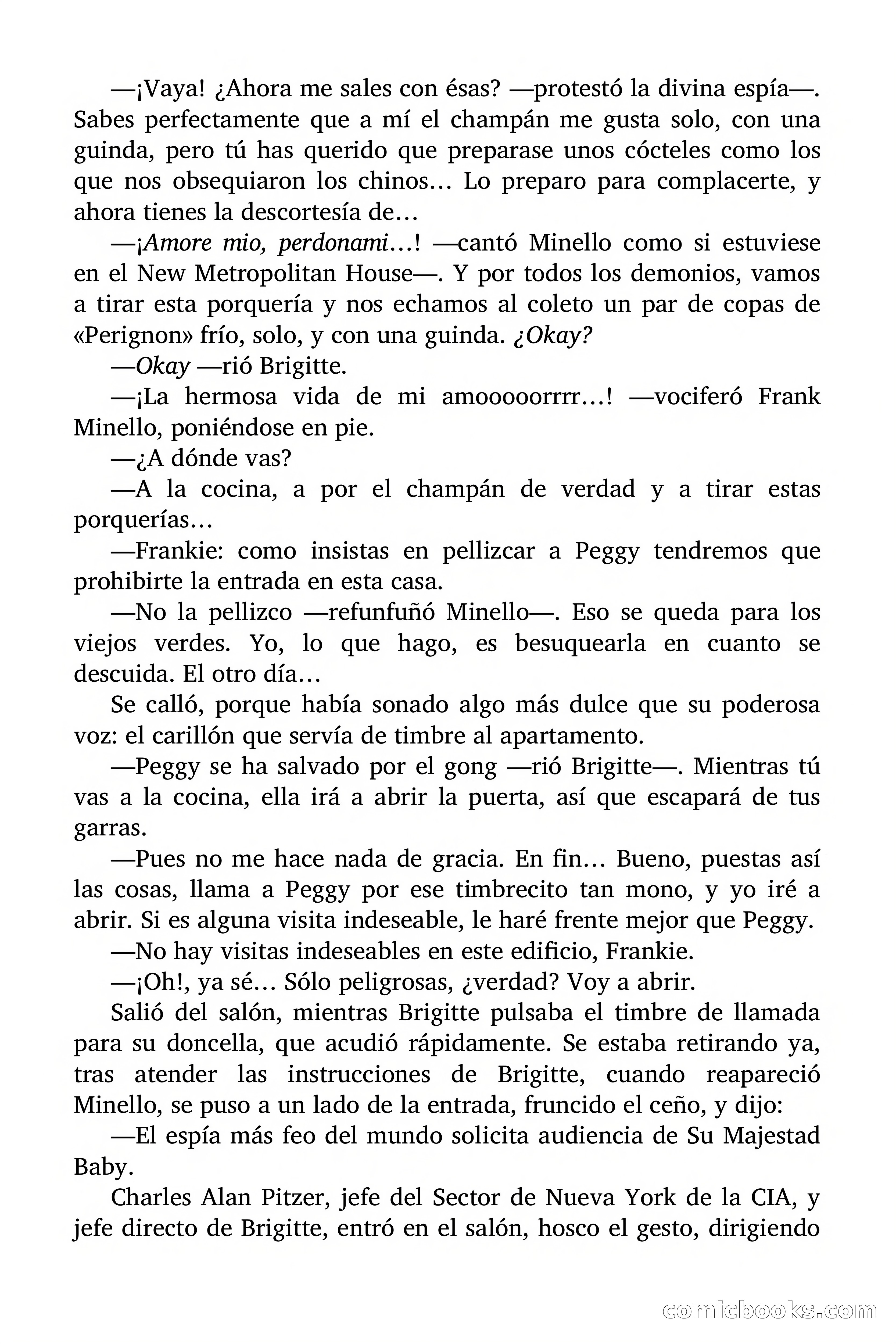 Brigitte en Acción: Jaula de oro para aves exóticas — page 7 of 90