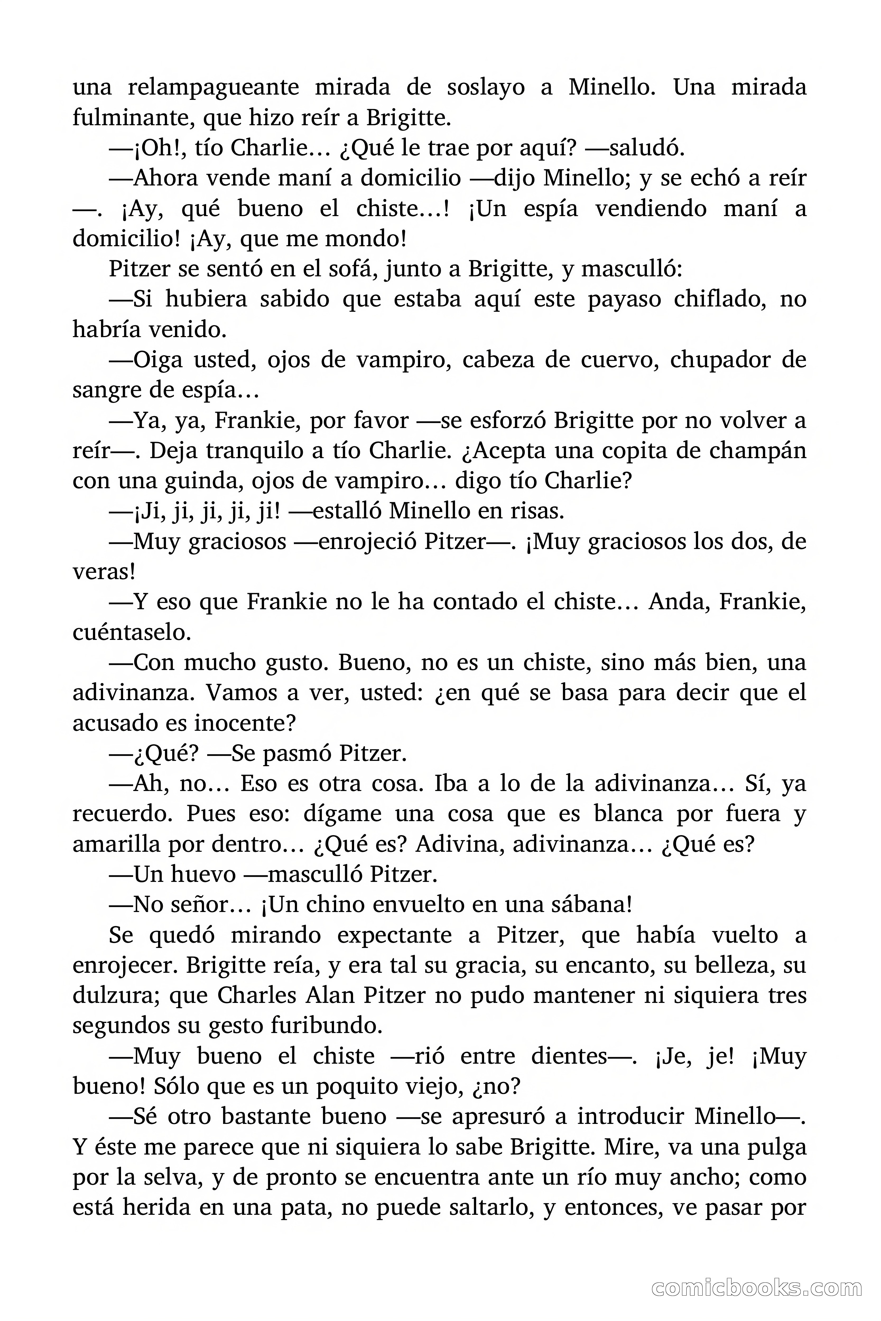 Brigitte en Acción: Jaula de oro para aves exóticas — page 8 of 90