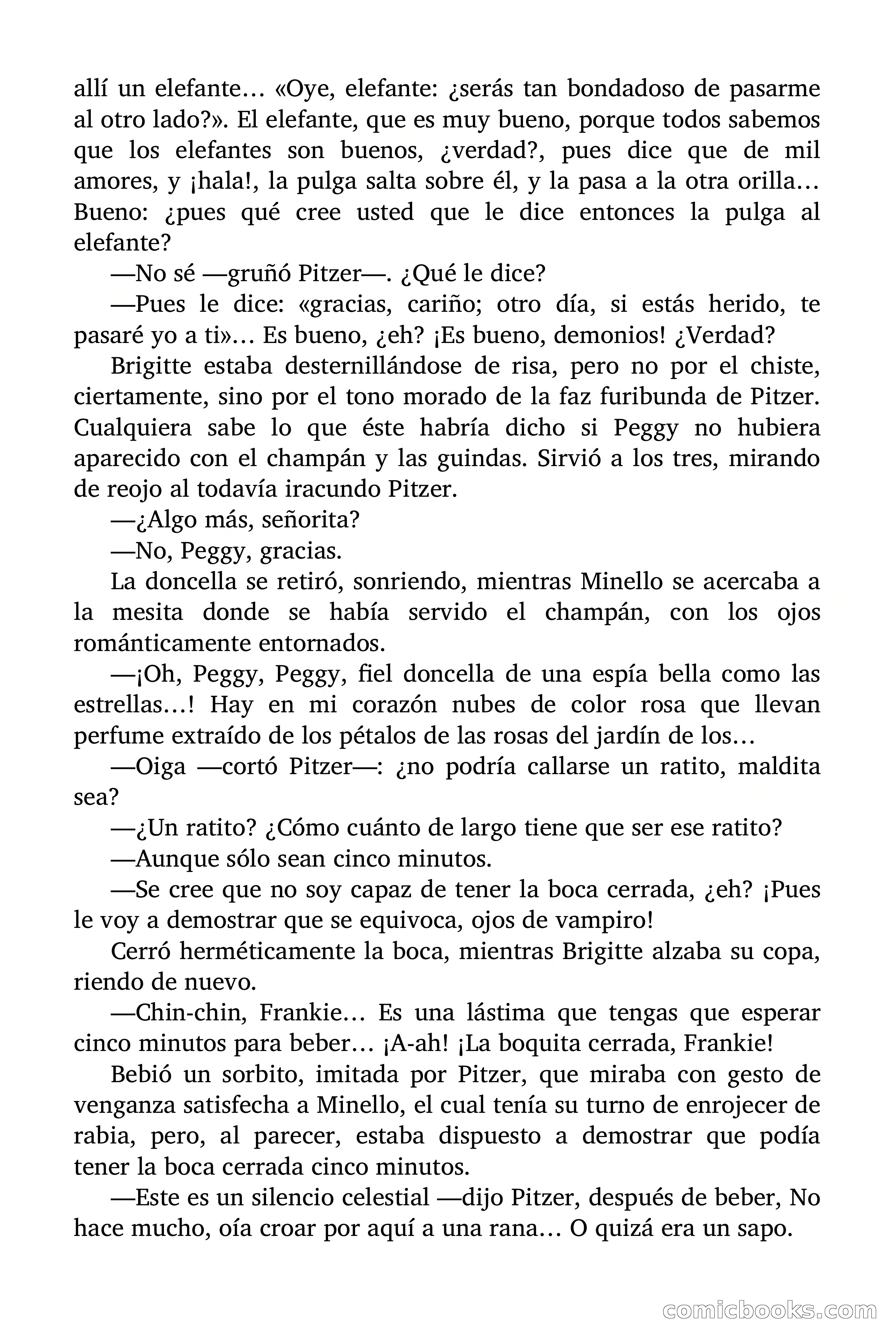 Brigitte en Acción: Jaula de oro para aves exóticas — page 9 of 90
