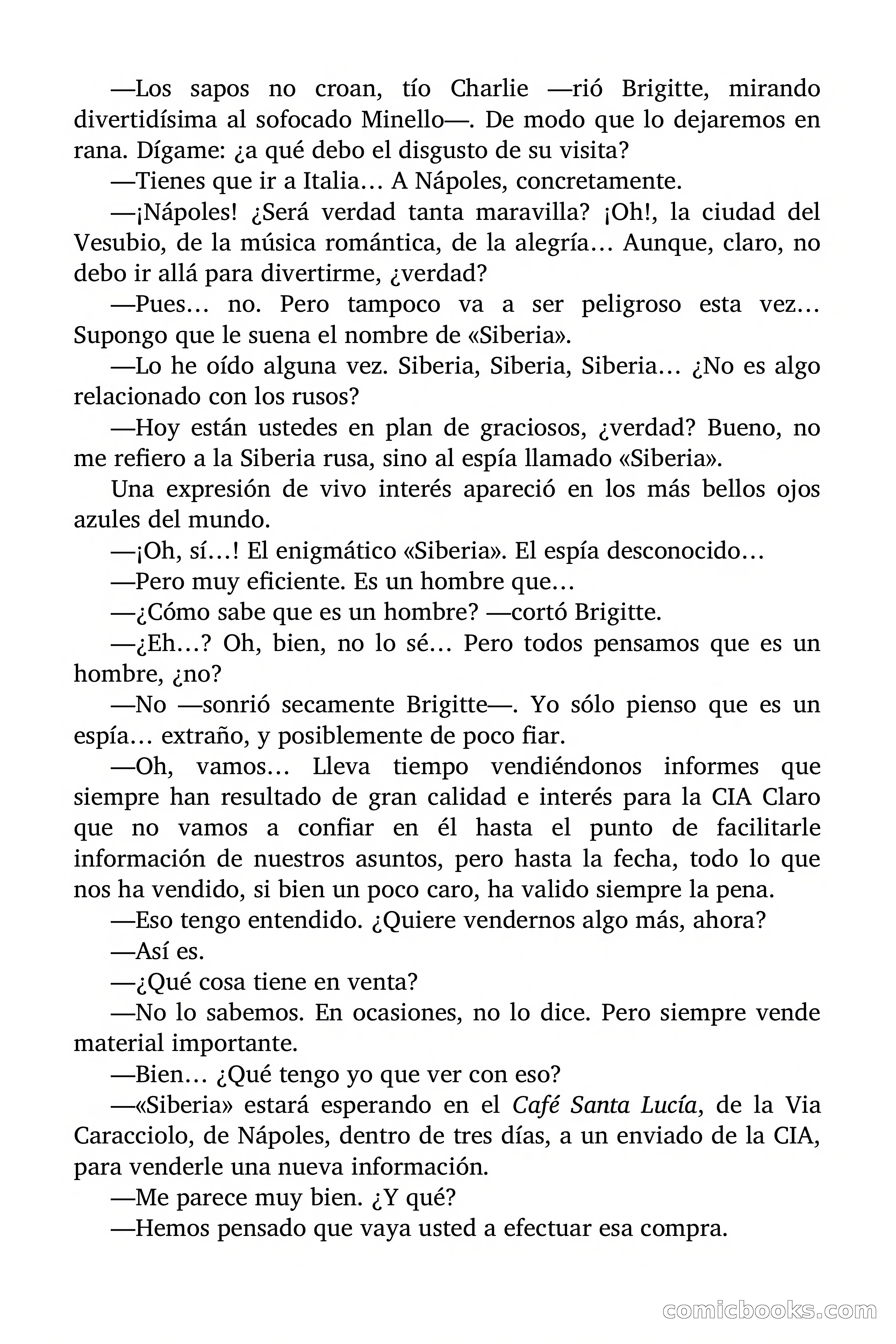 Brigitte en Acción: Jaula de oro para aves exóticas — page 10 of 90