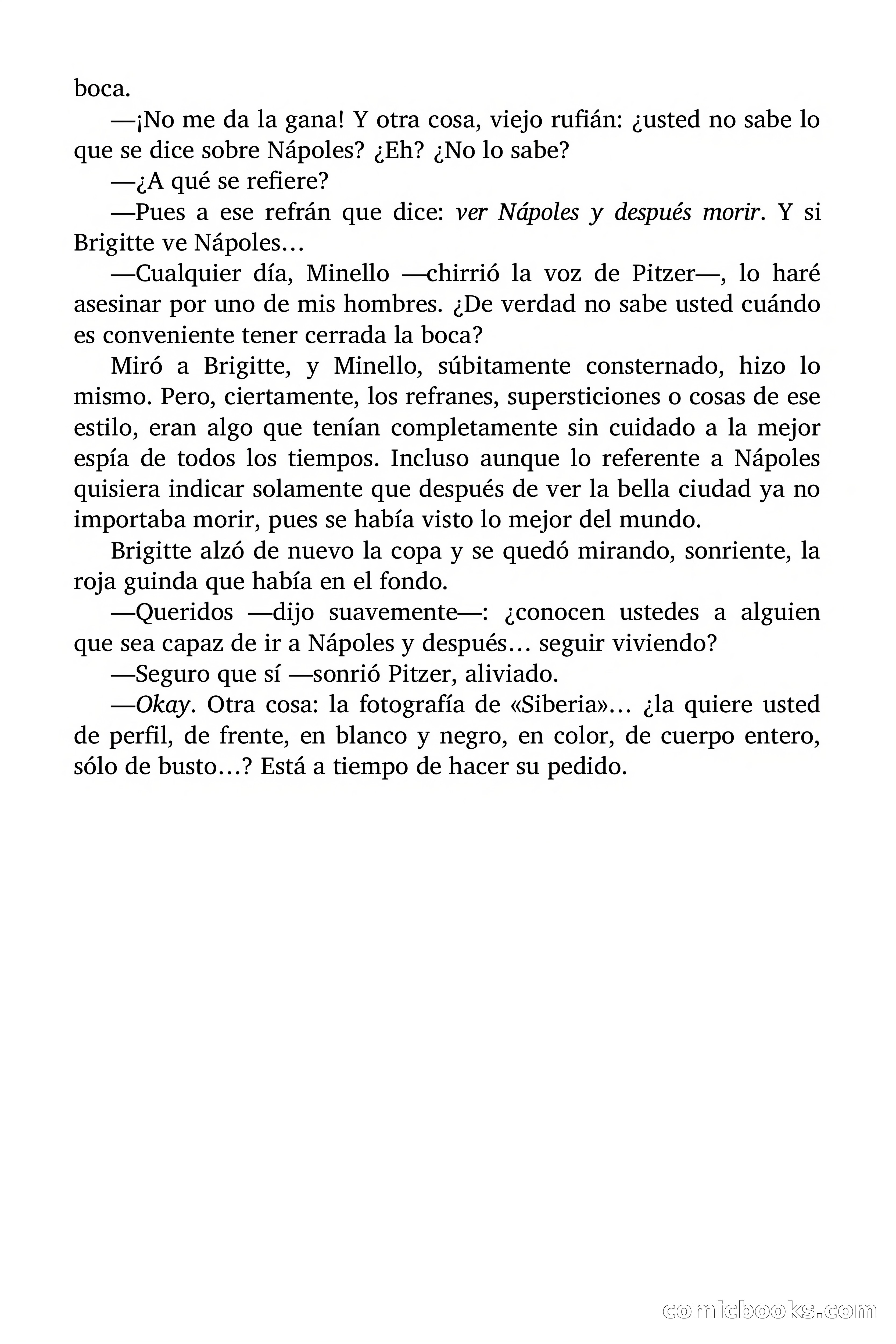 Brigitte en Acción: Jaula de oro para aves exóticas — page 13 of 90