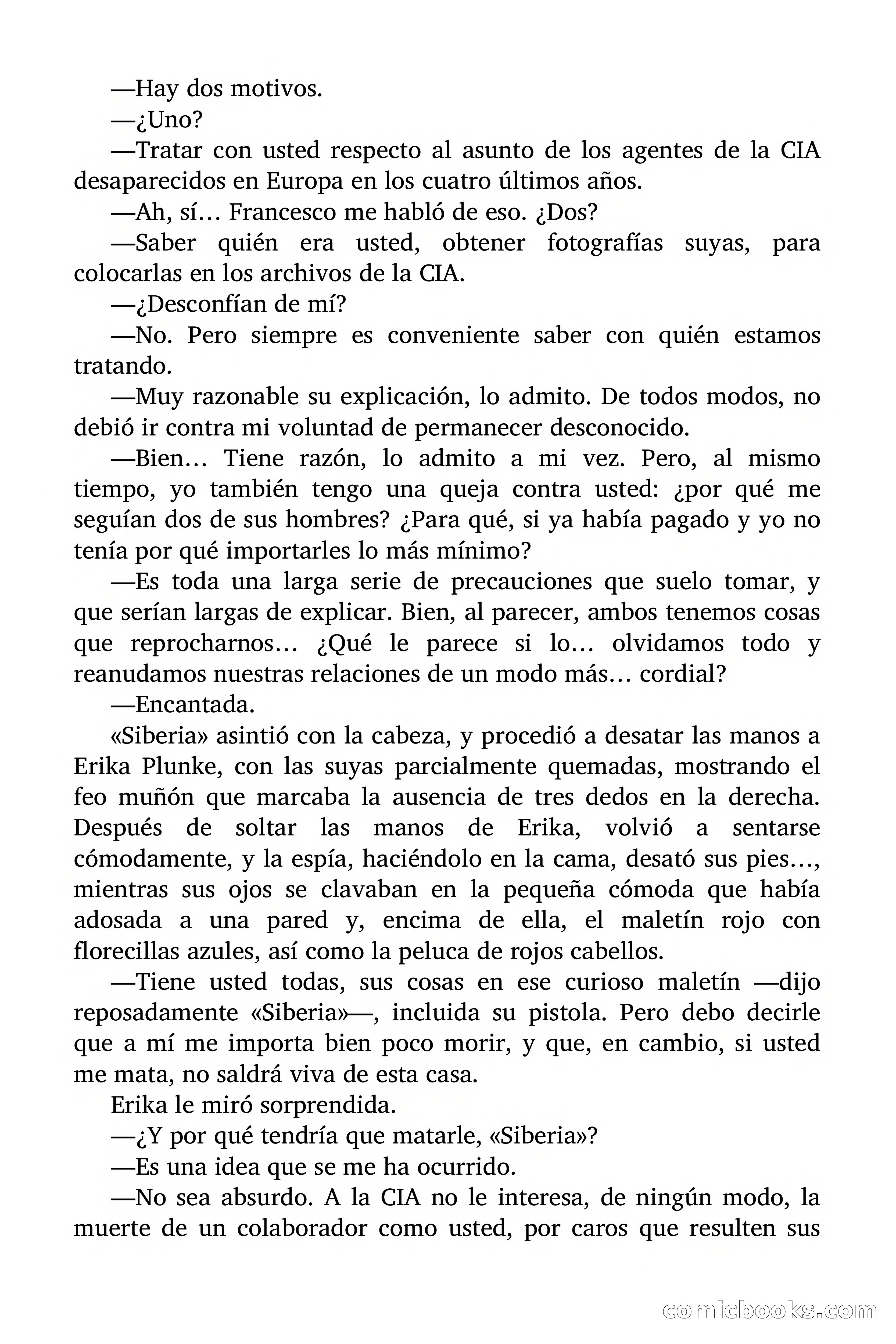 Brigitte en Acción: Jaula de oro para aves exóticas — page 36 of 90