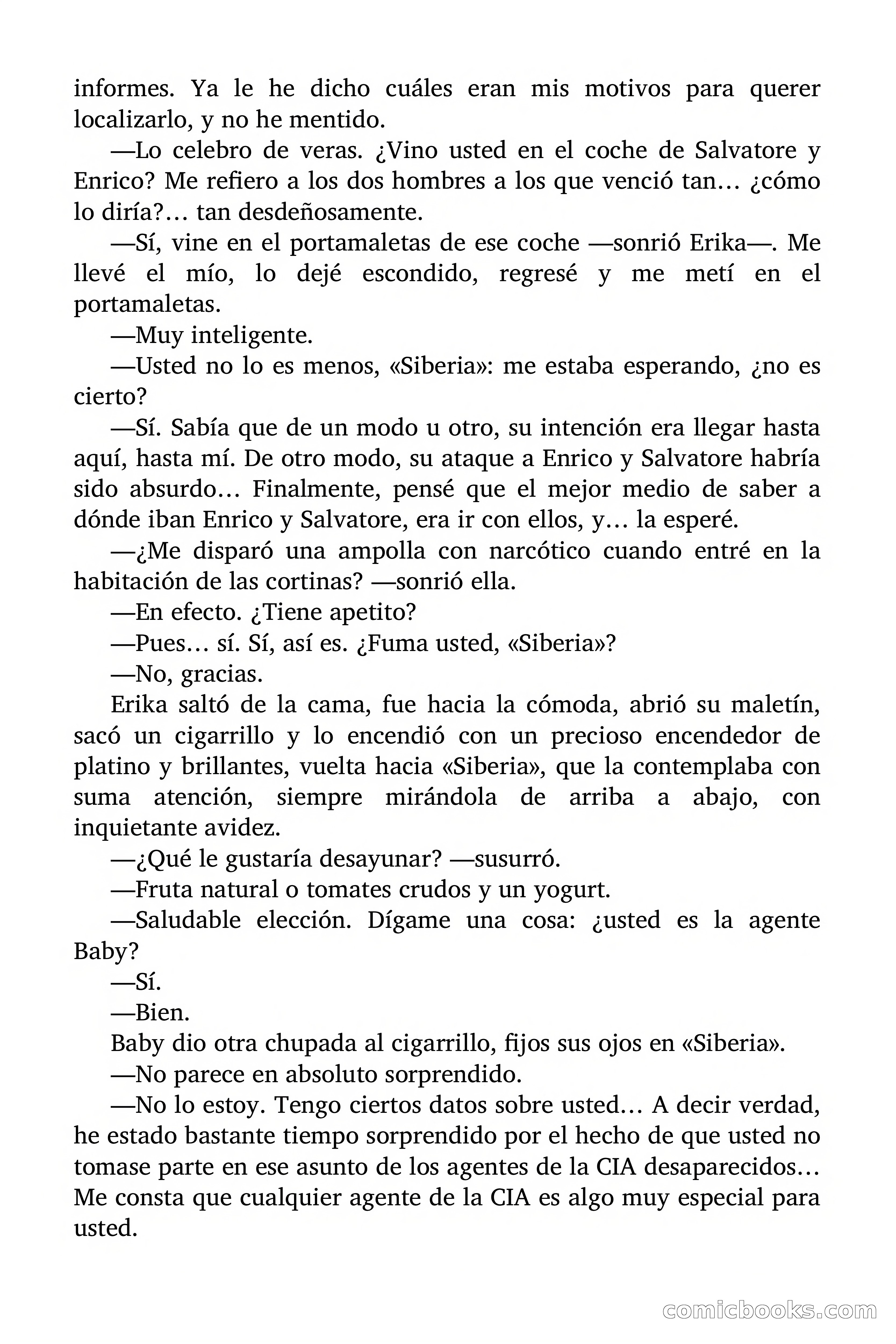 Brigitte en Acción: Jaula de oro para aves exóticas — page 37 of 90