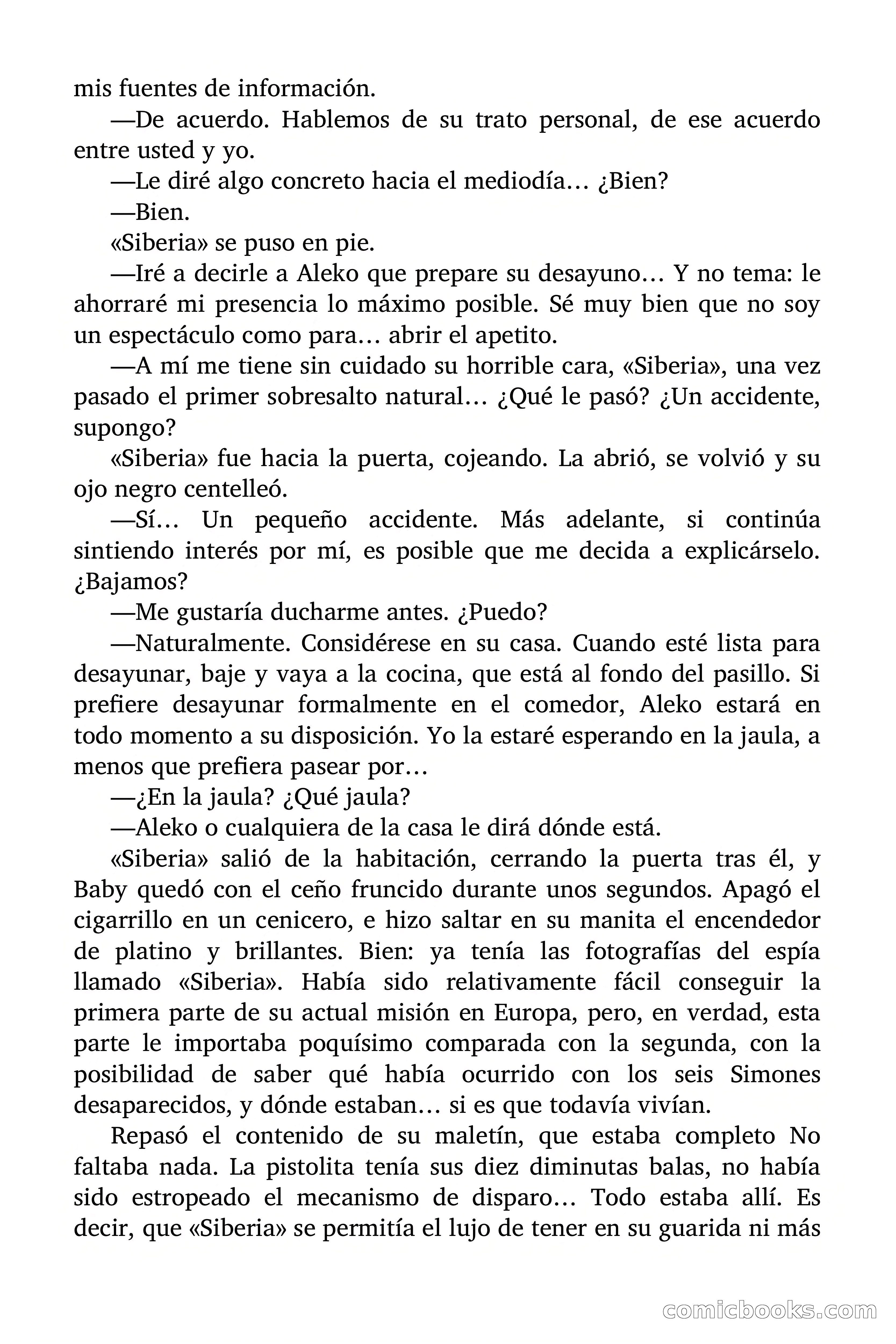 Brigitte en Acción: Jaula de oro para aves exóticas — page 39 of 90