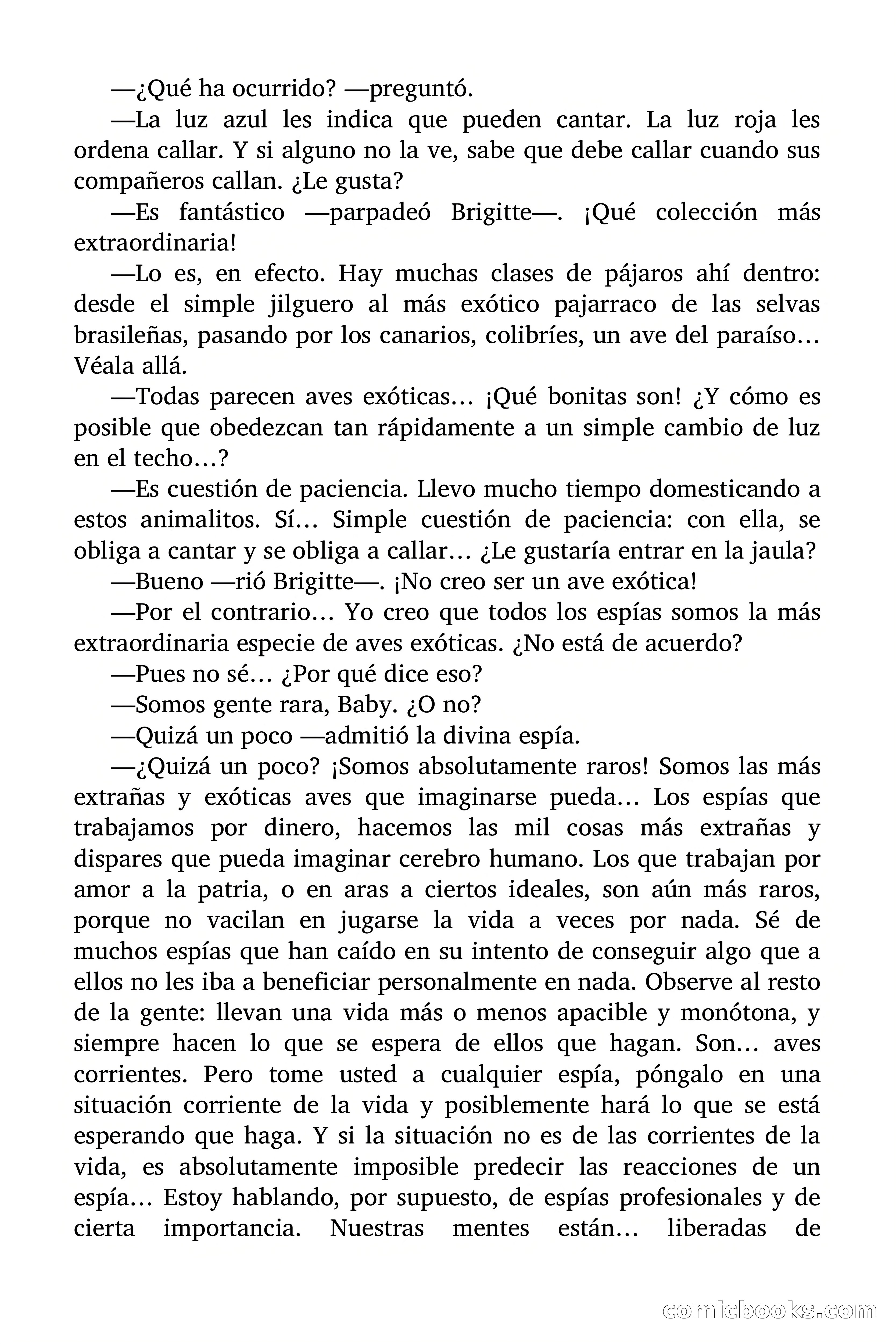 Brigitte en Acción: Jaula de oro para aves exóticas — page 42 of 90