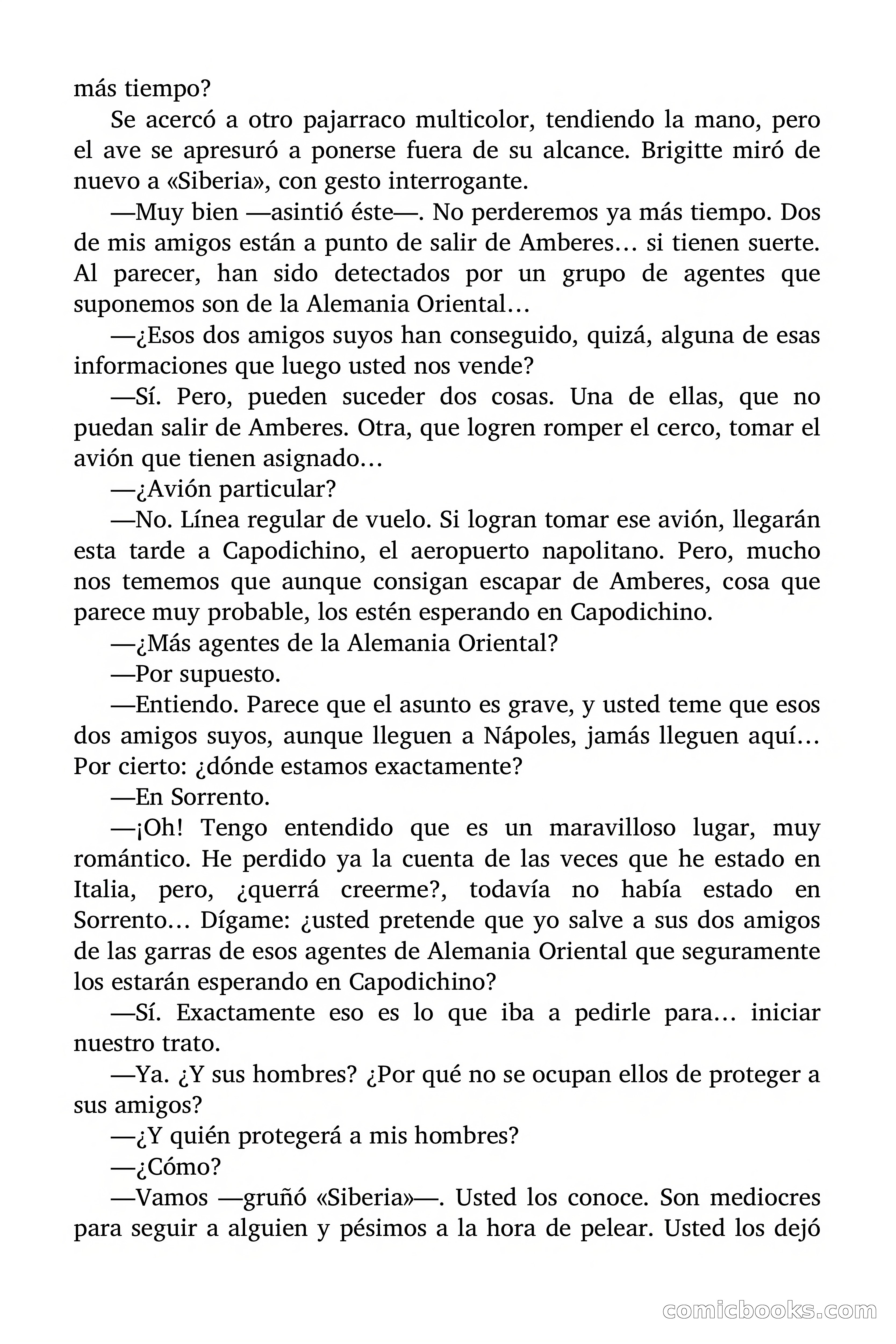 Brigitte en Acción: Jaula de oro para aves exóticas — page 45 of 90