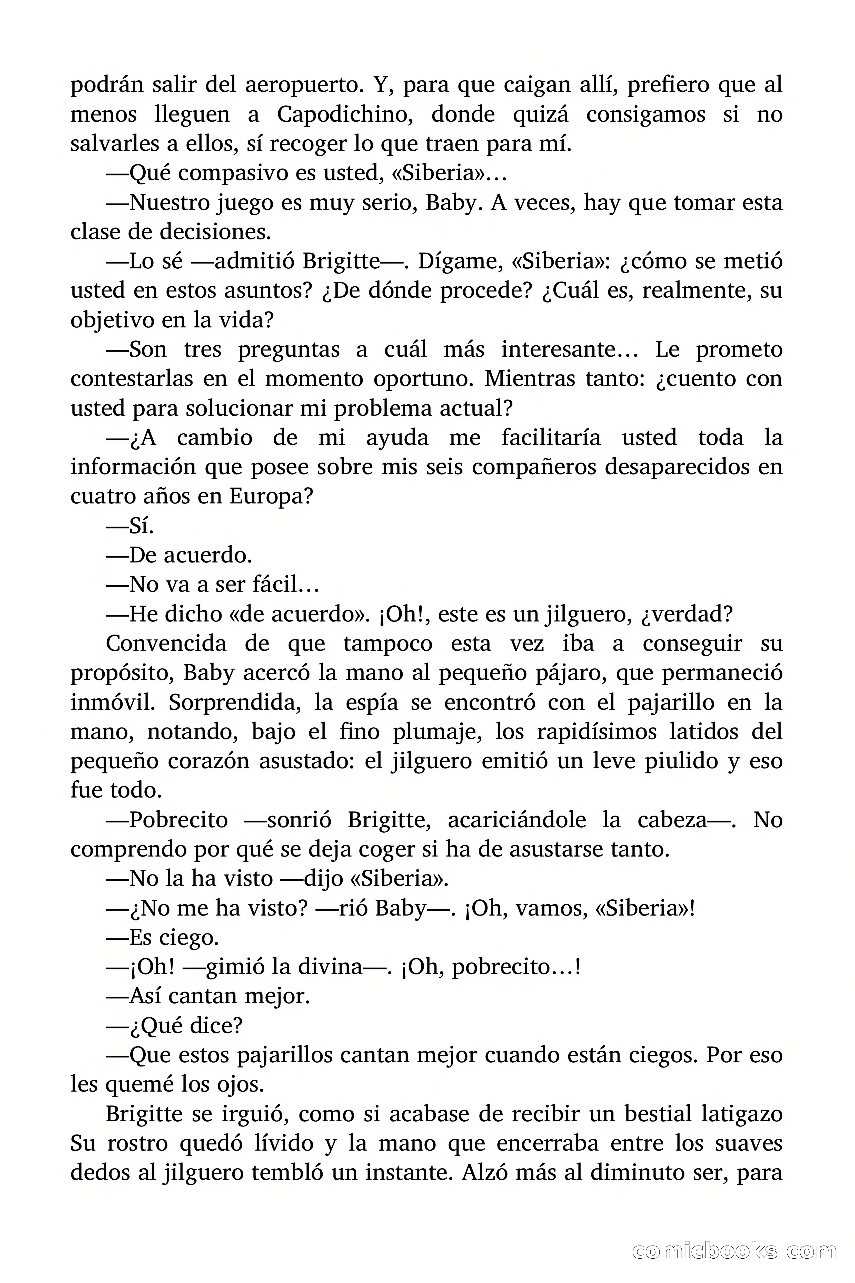 Brigitte en Acción: Jaula de oro para aves exóticas — page 47 of 90