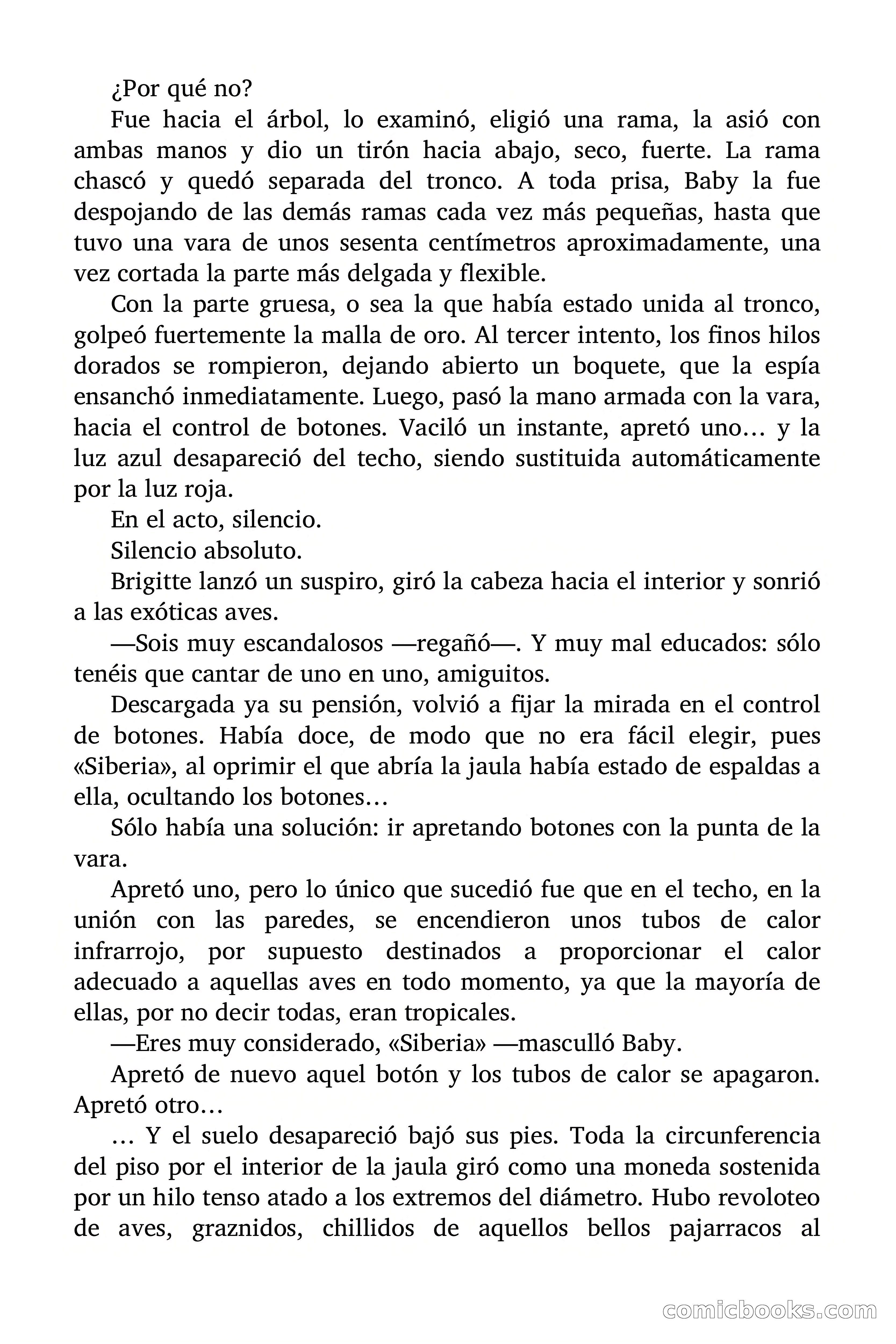Brigitte en Acción: Jaula de oro para aves exóticas — page 58 of 90