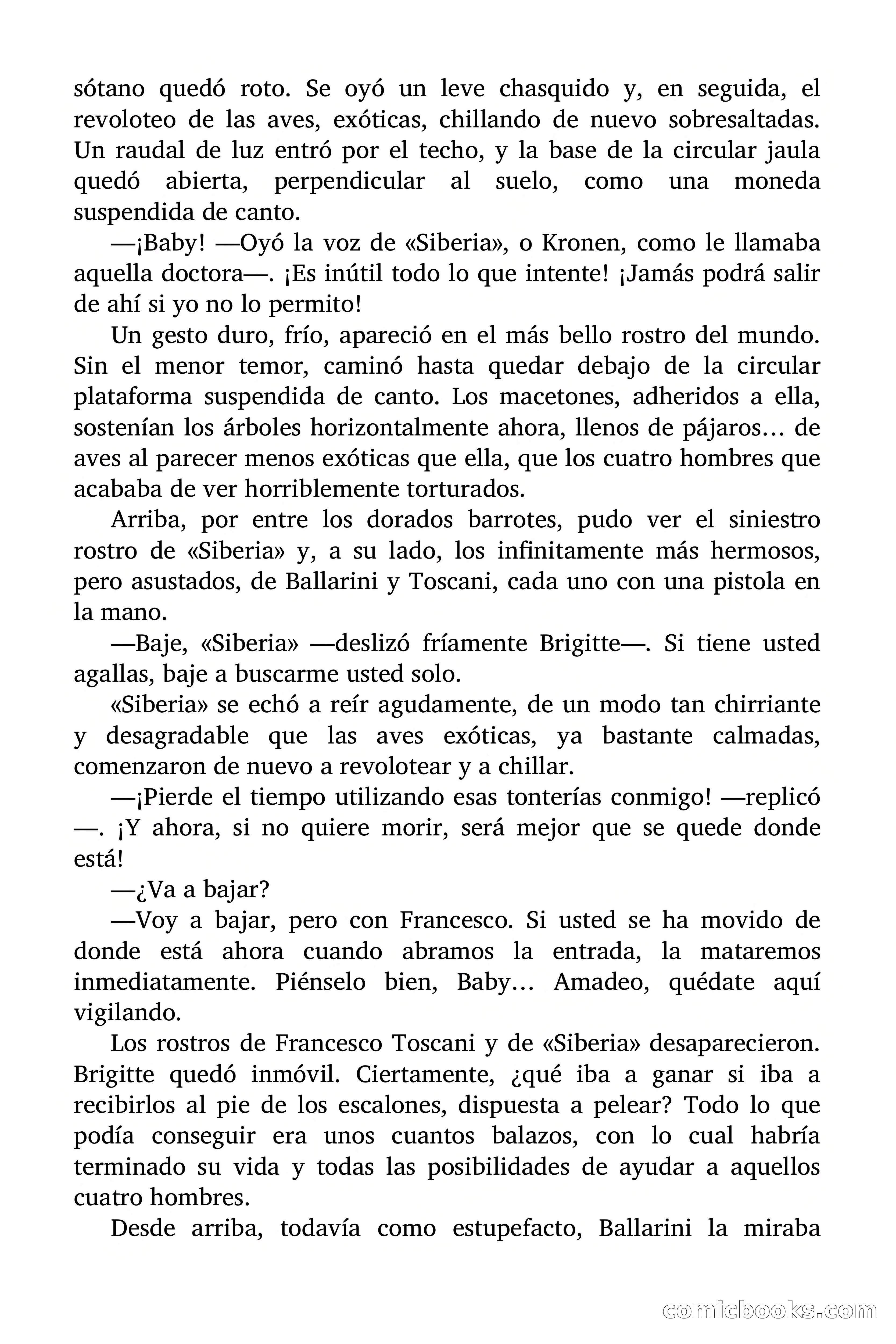 Brigitte en Acción: Jaula de oro para aves exóticas — page 68 of 90
