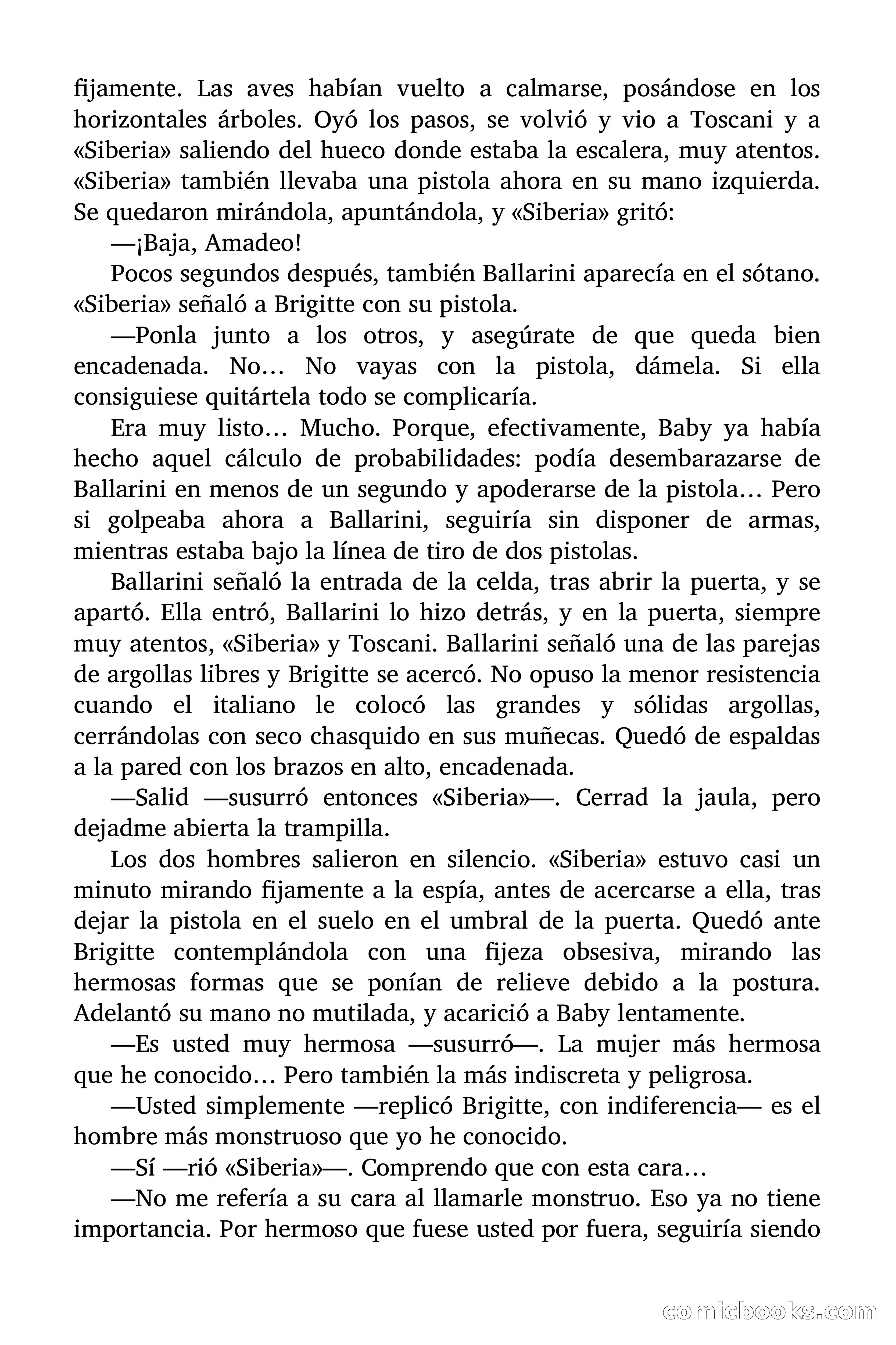 Brigitte en Acción: Jaula de oro para aves exóticas — page 69 of 90