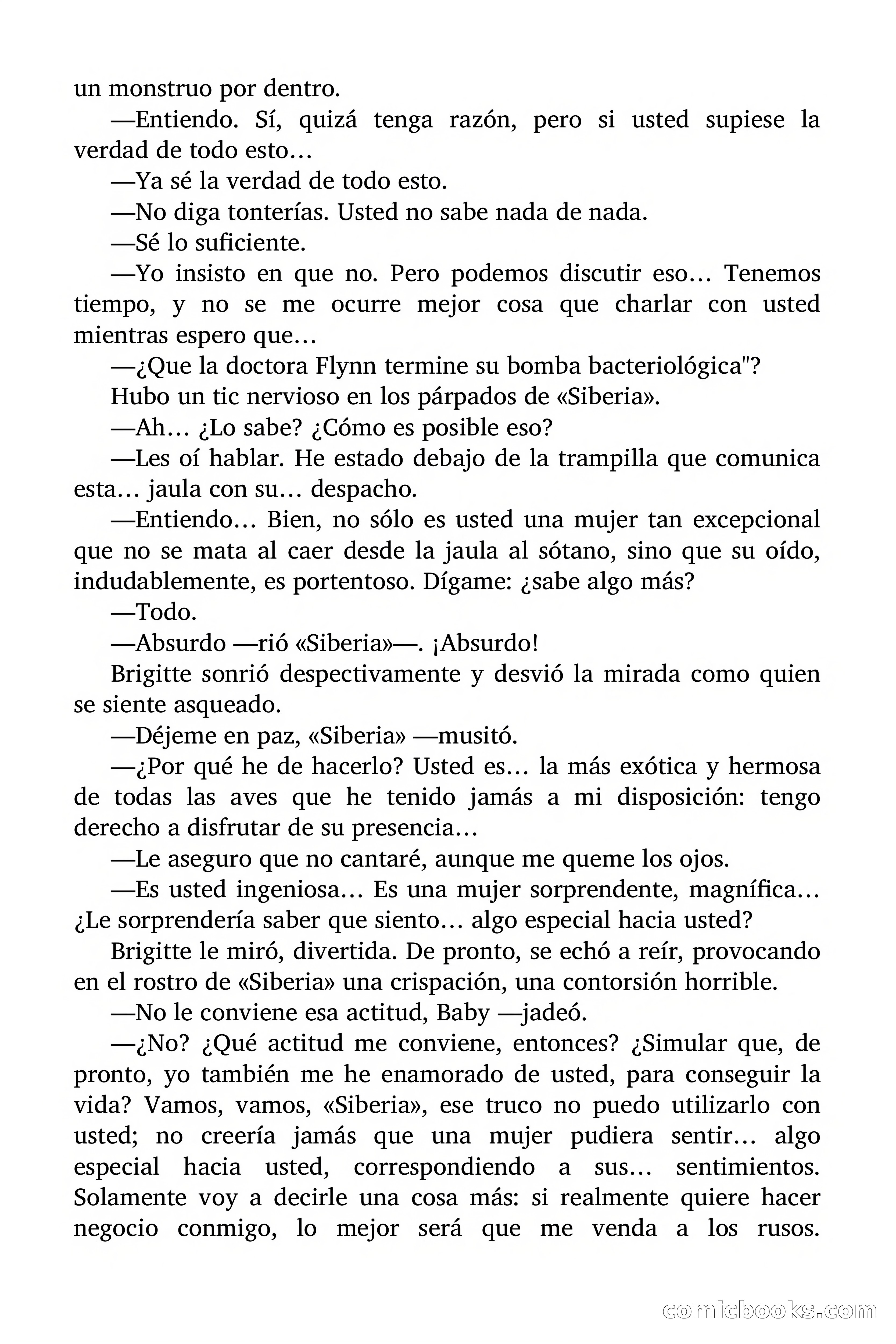 Brigitte en Acción: Jaula de oro para aves exóticas — page 70 of 90